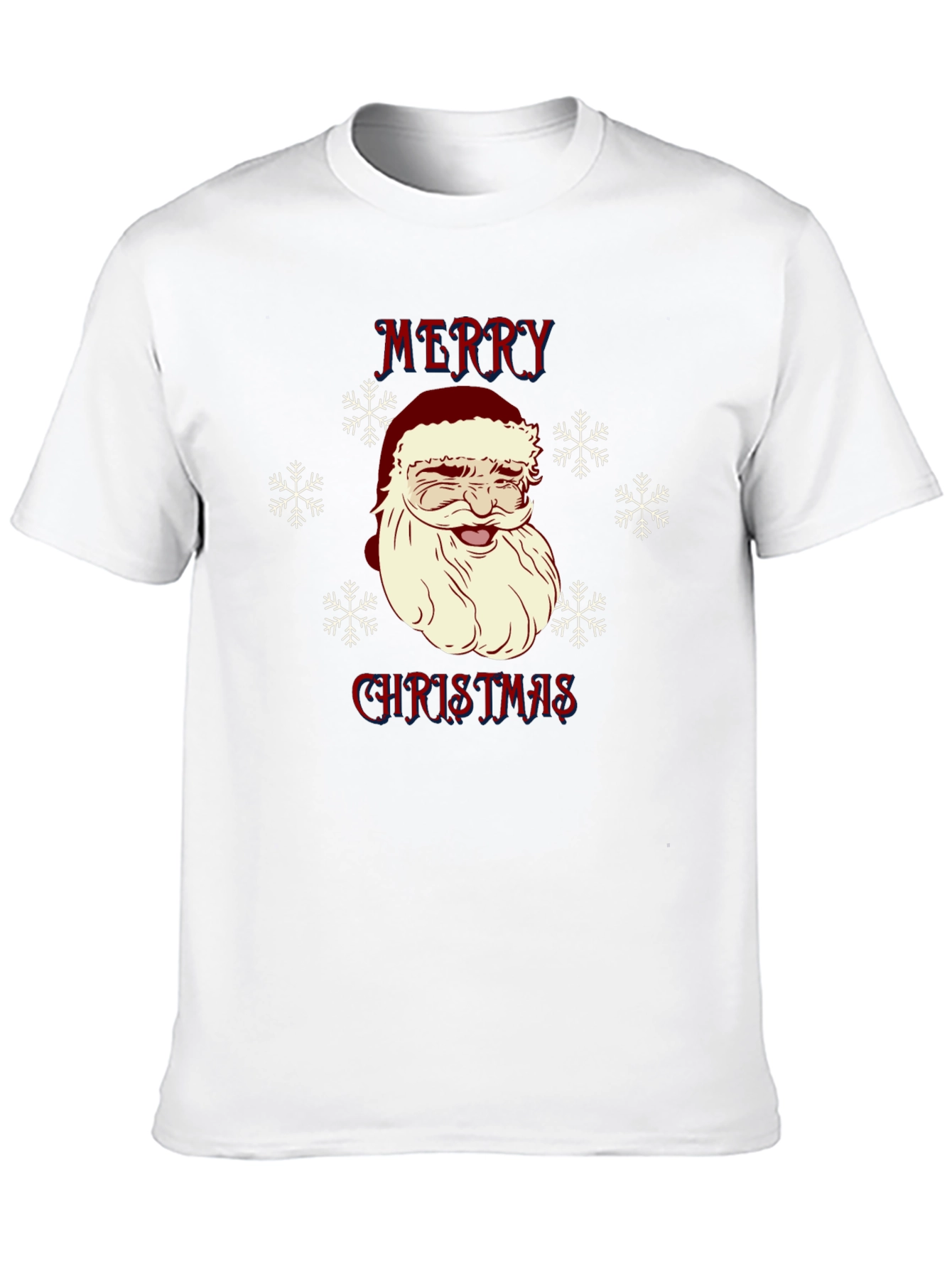 Merry Christmas Santa Graphic T-Shirt