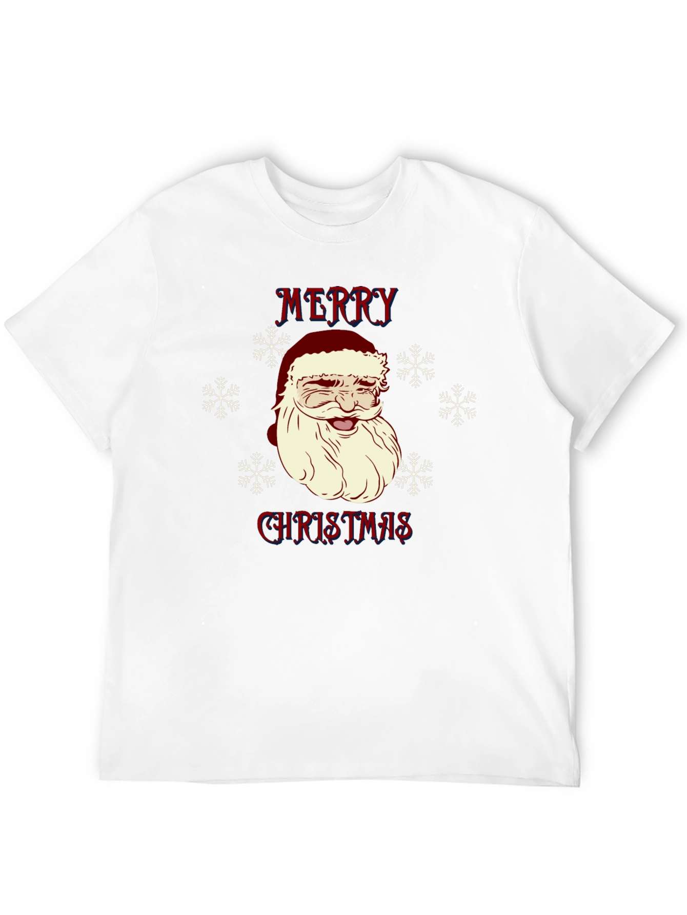 Merry Christmas Santa Graphic T-Shirt