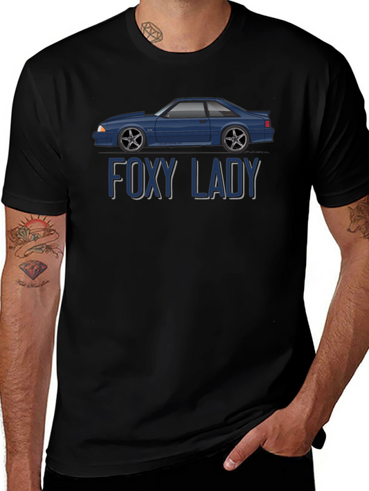 Foxy Lady Car Graphic T-Shirt