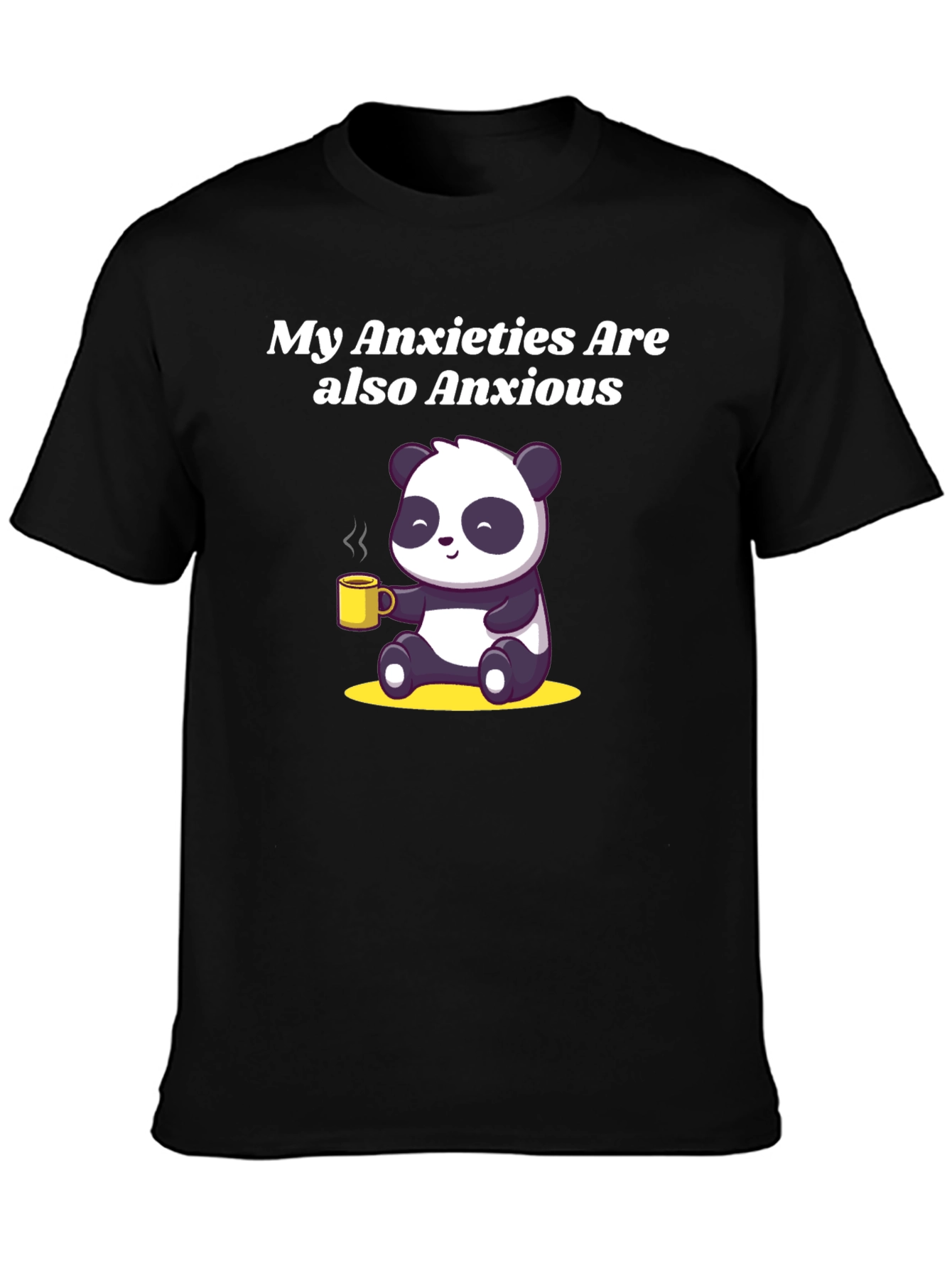 Anxious Panda Graphic Tee
