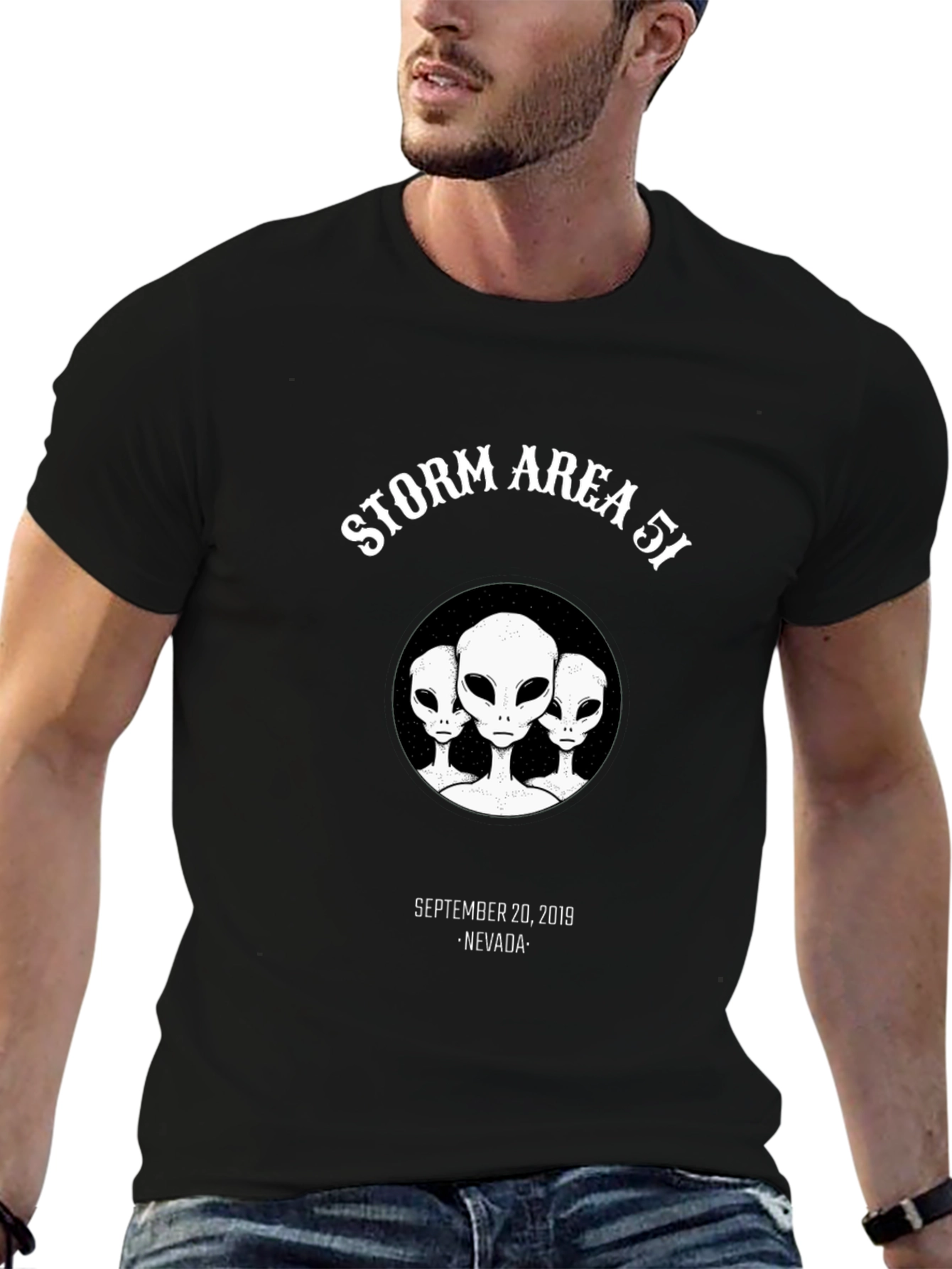Storm Area 51 Alien Graphic Tee