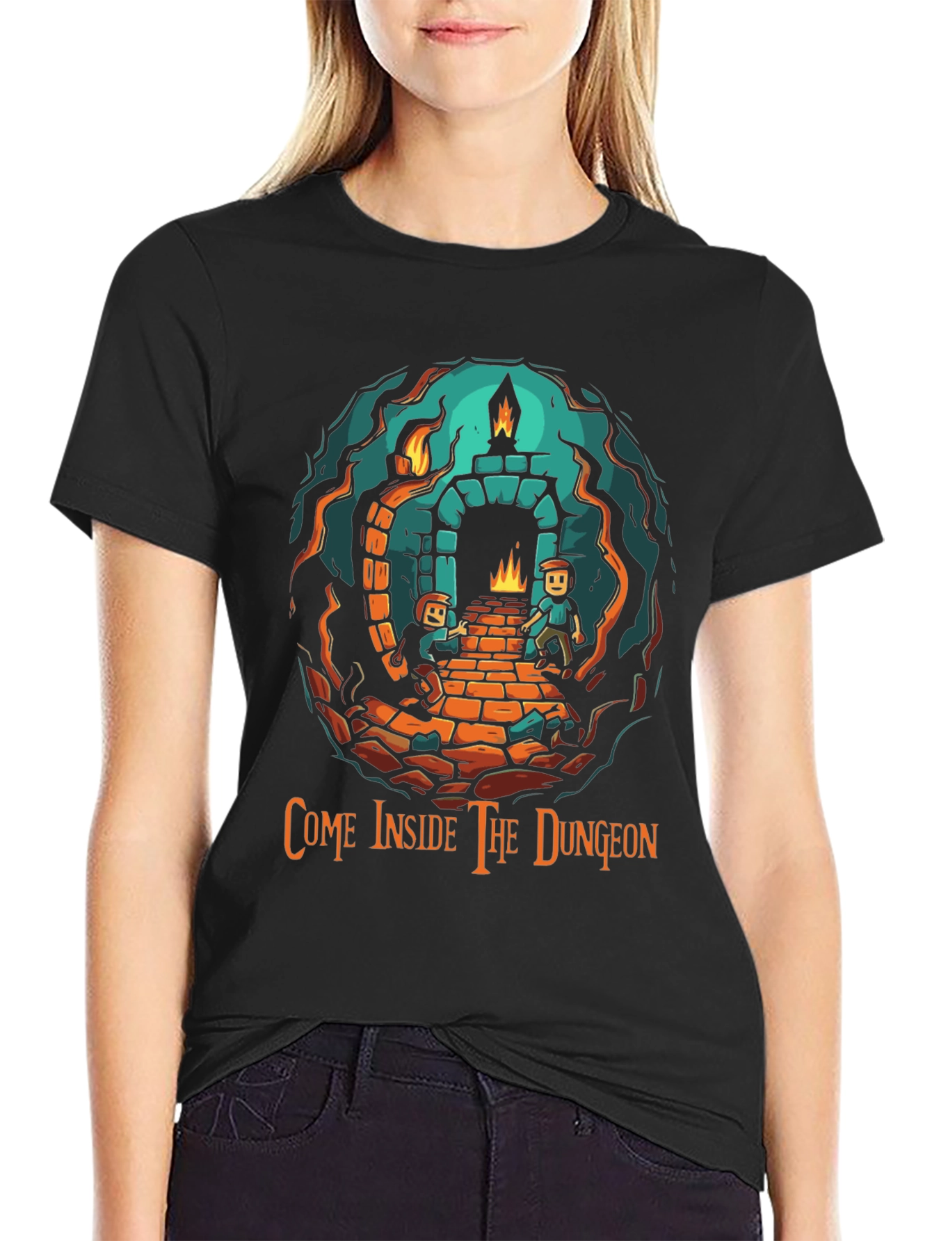 Come Inside The Dungeon Graphic Tee