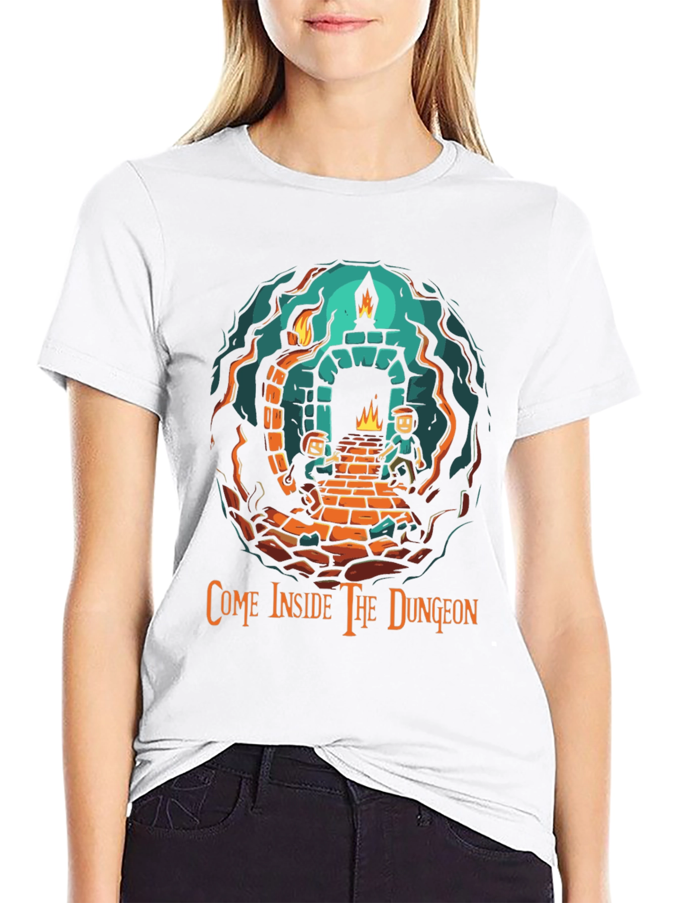 Come Inside The Dungeon Graphic Tee
