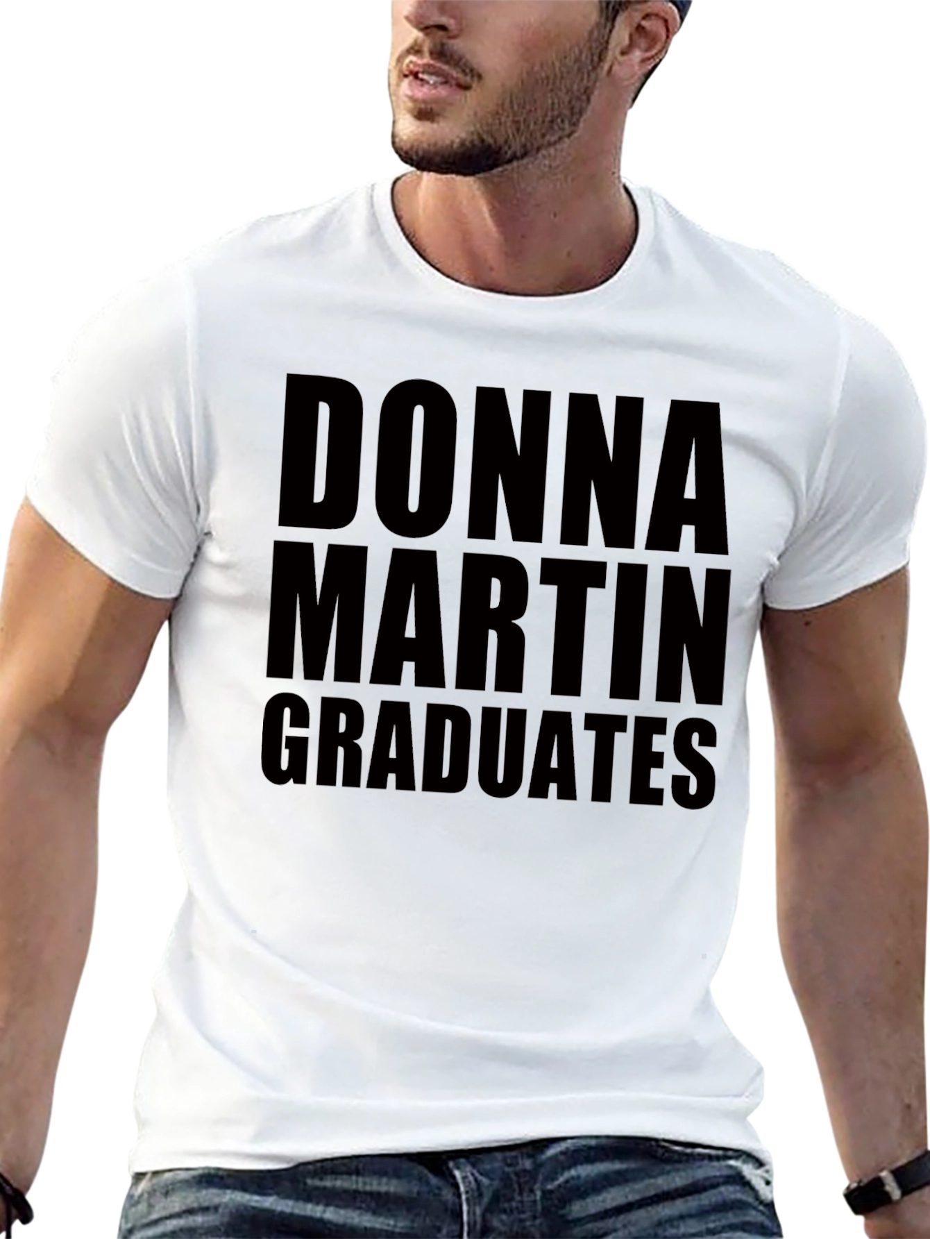 Donna Martin Graduates Black T-Shirt