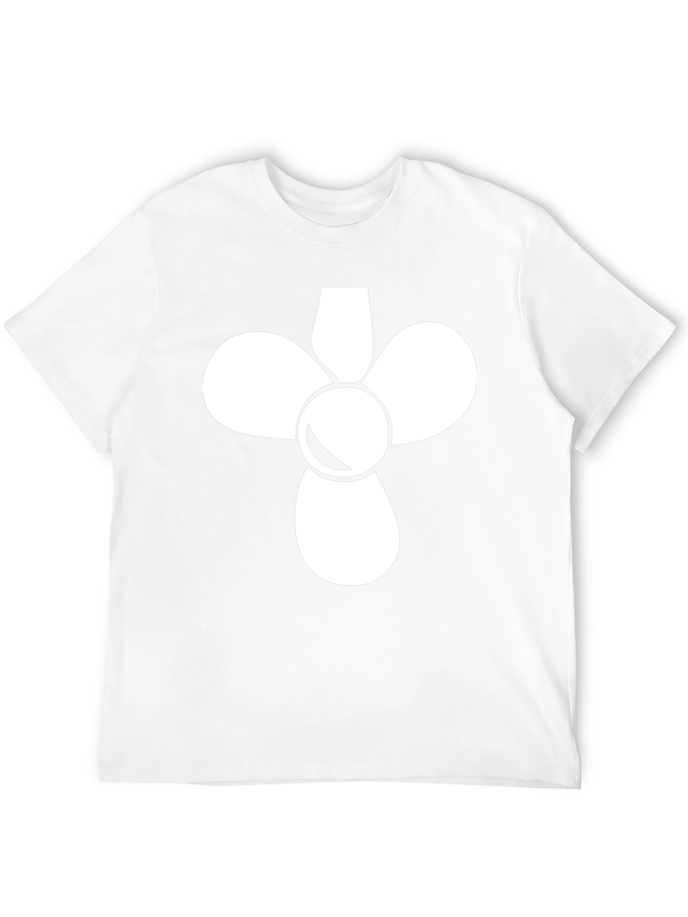 Fan Graphic Black T-Shirt - Cool Design