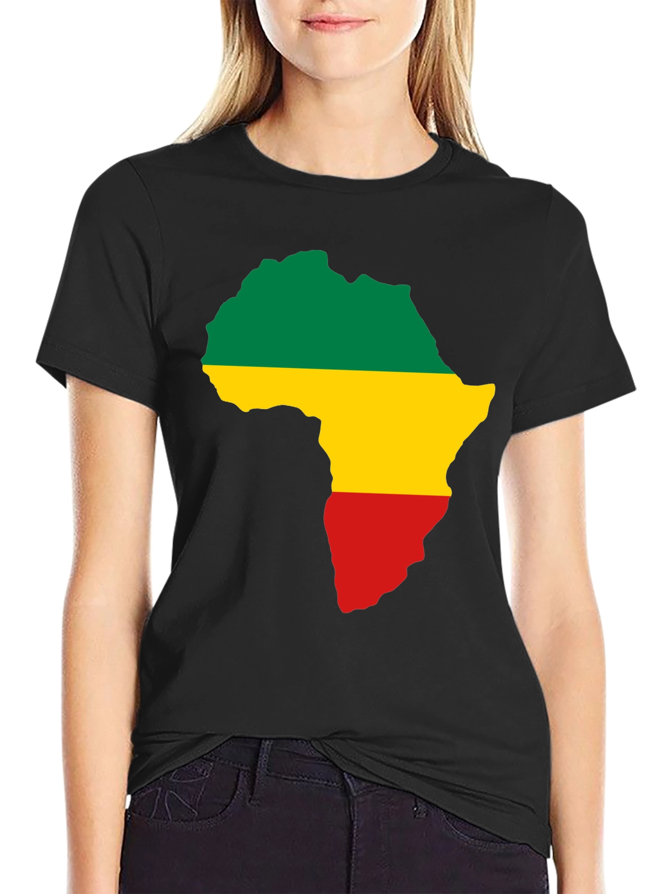 Africa Continent Colors T-Shirt