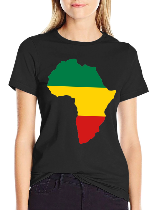 Africa Continent Colors T-Shirt