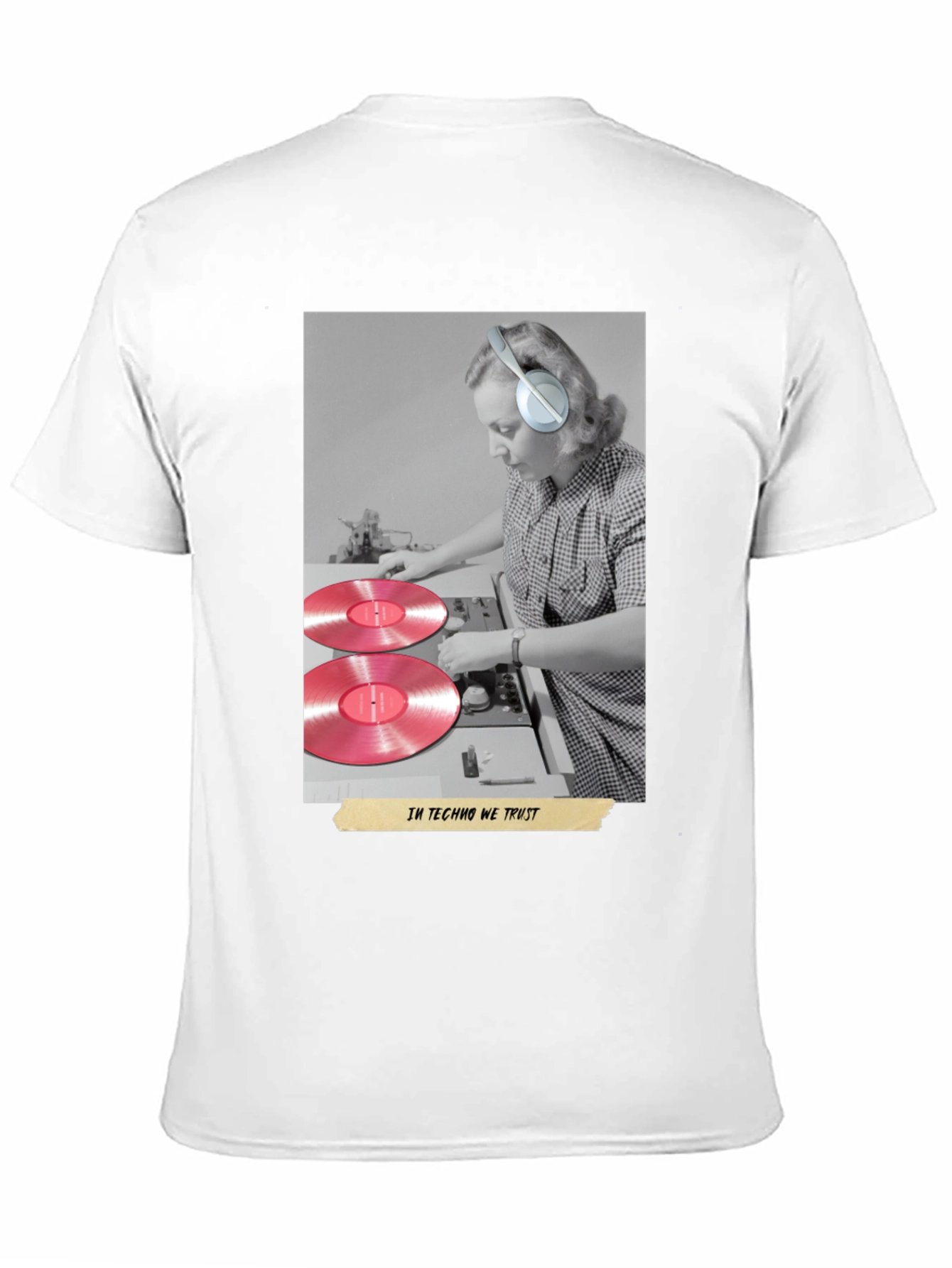 Techno Music DJ Graphic T-Shirt