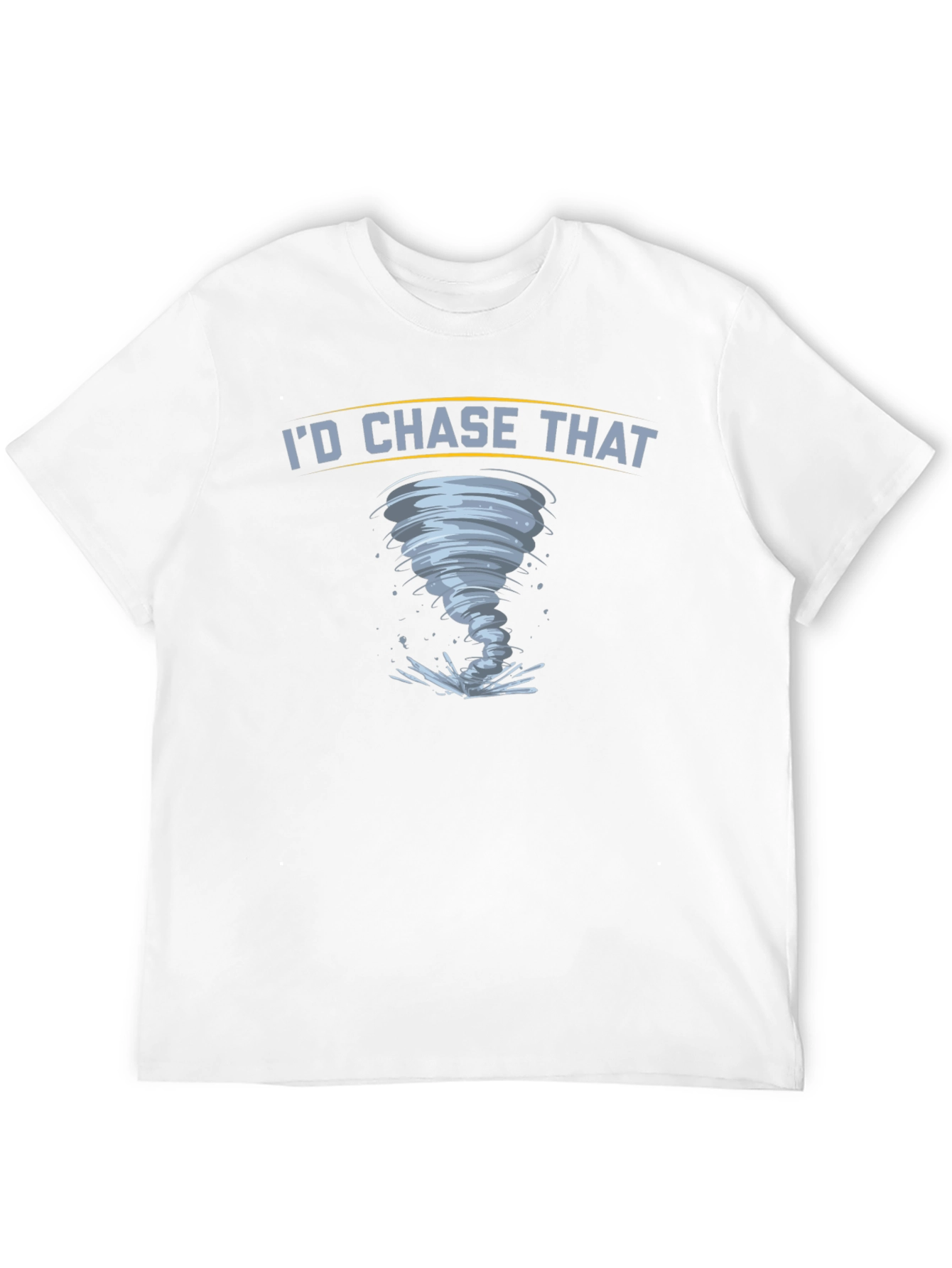 Id Chase That Tornado Graphic T-Shirt