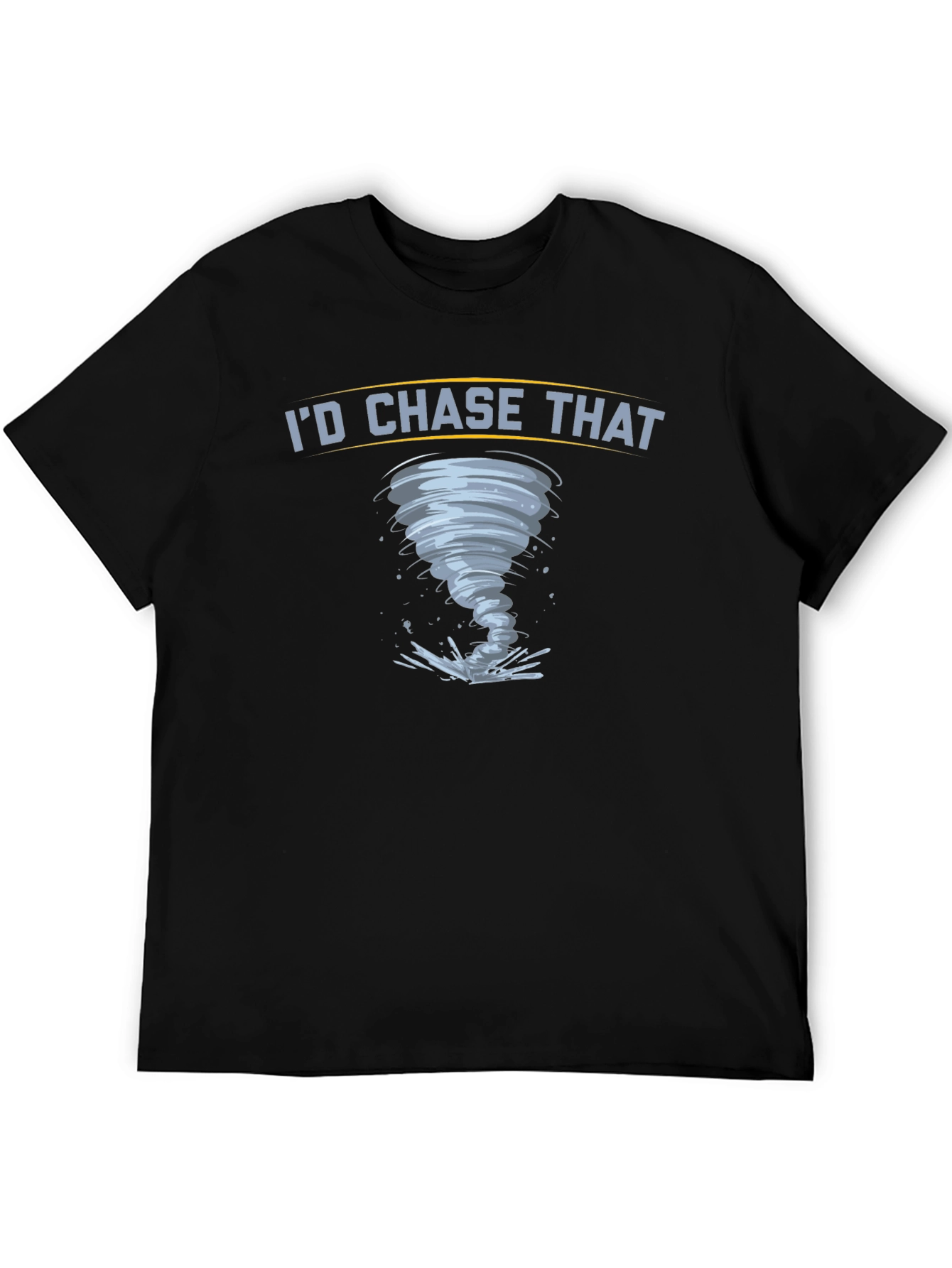 Id Chase That Tornado Graphic T-Shirt