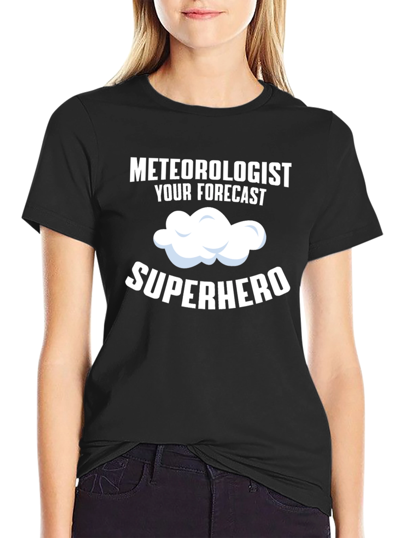 Meteorologist Superhero T-Shirt Weather Fan Tee