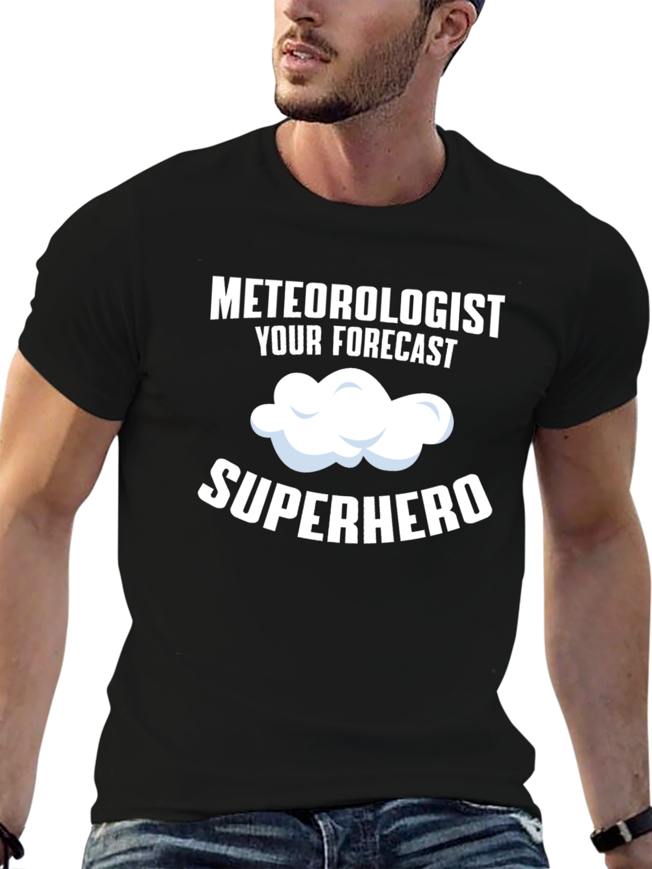 Meteorologist Superhero T-Shirt Weather Fan Tee