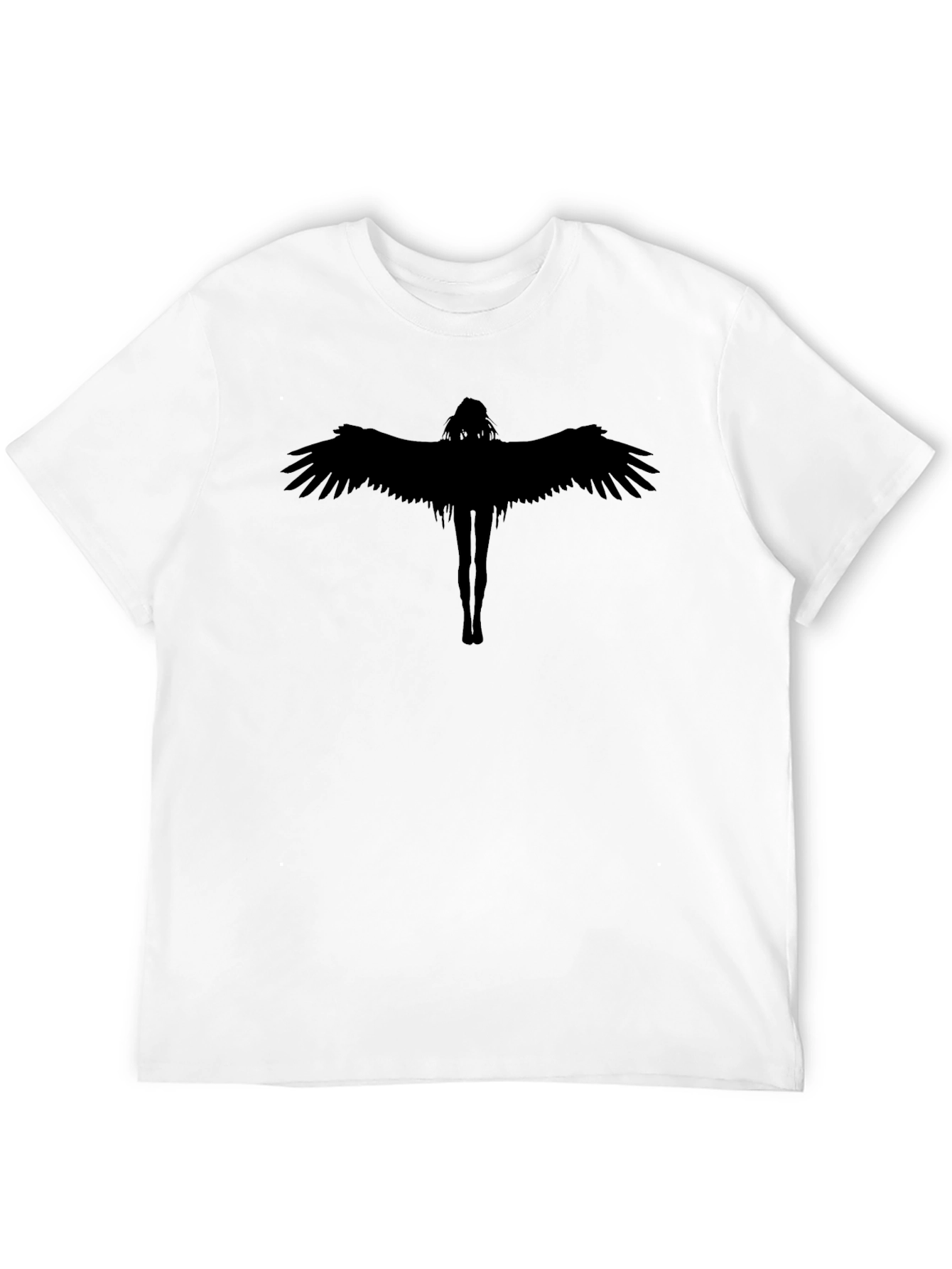 Black Angel Wings Graphic Tee - Unisex