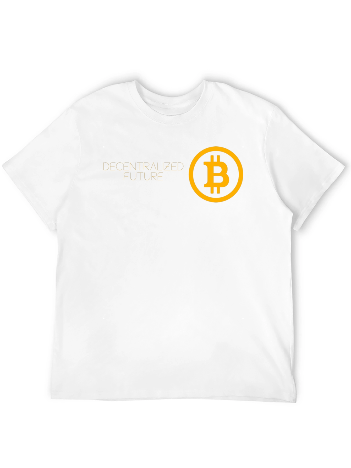Decentralized Future Bitcoin Graphic Tee - Black