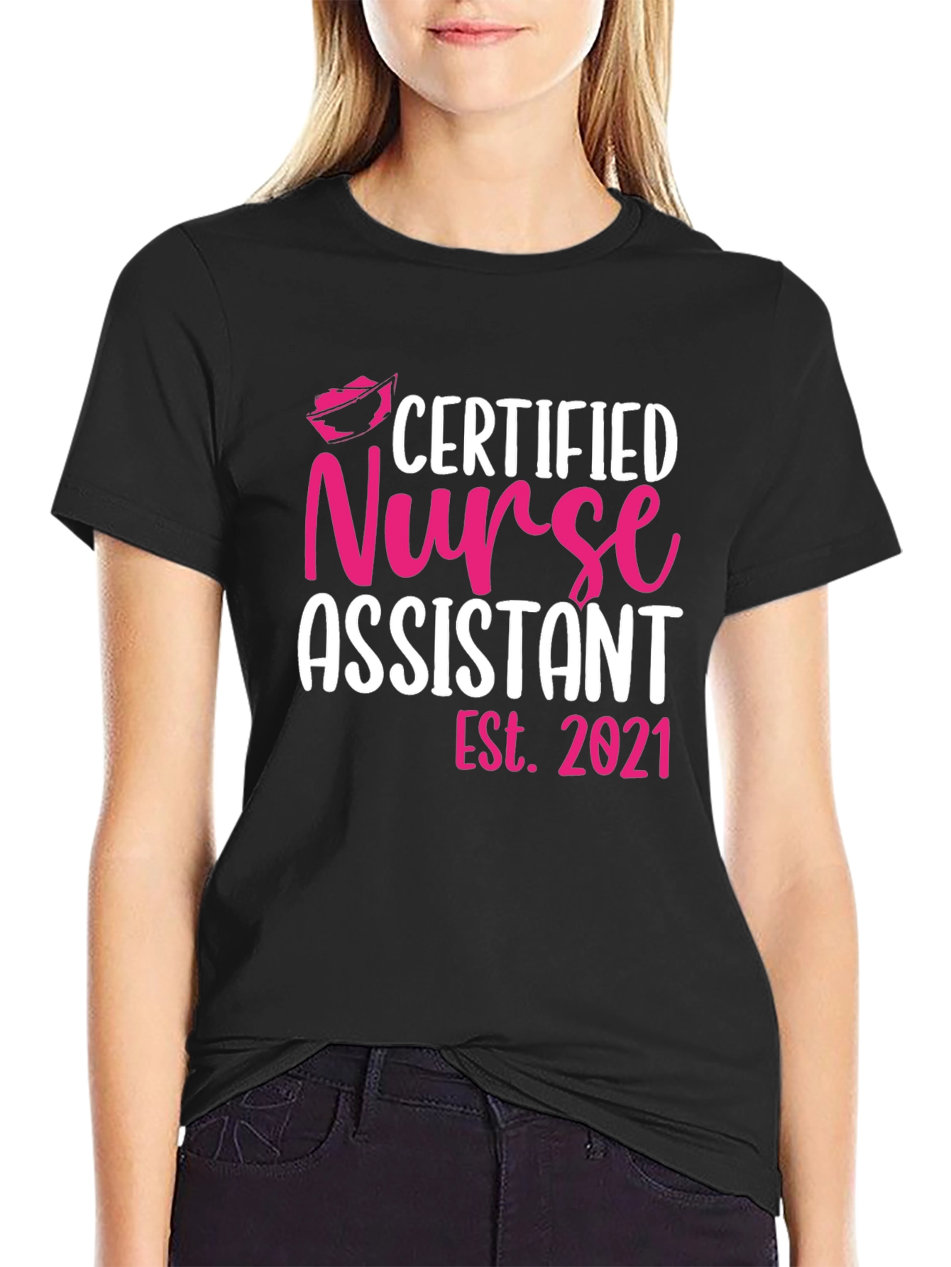 Certified Nurse Assistant T-Shirt - Est. 2021