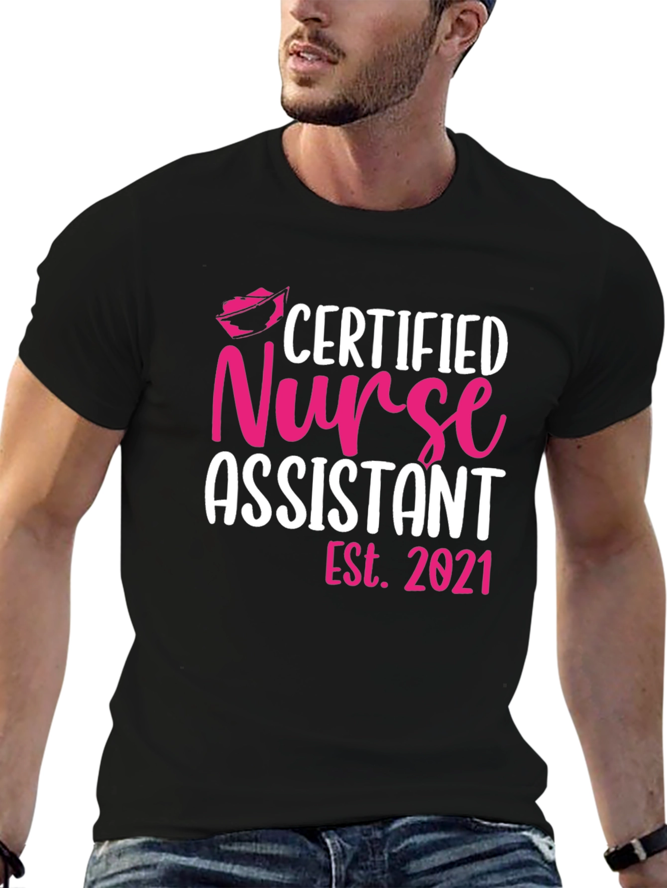 Certified Nurse Assistant T-Shirt - Est. 2021