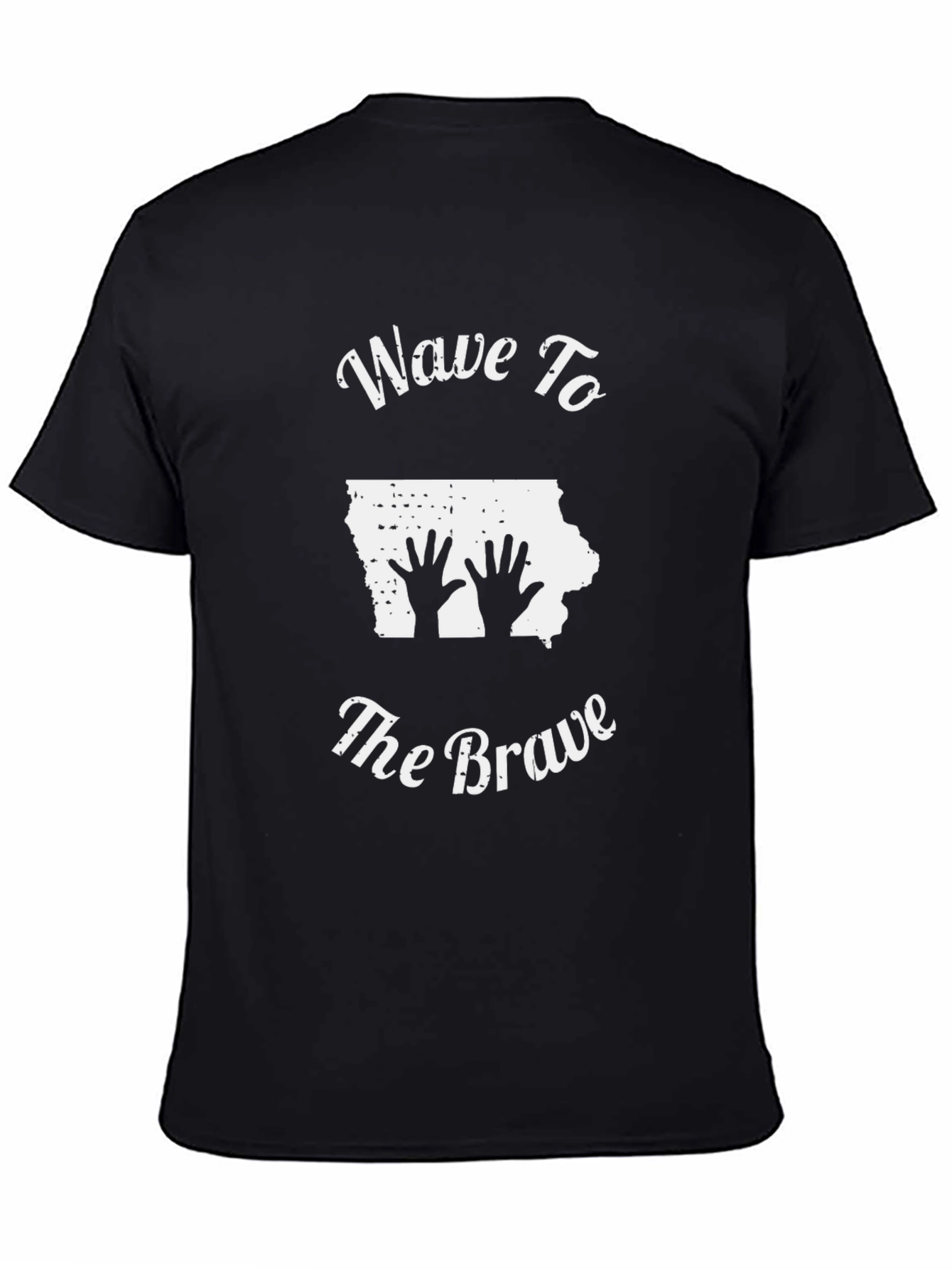 Wave to The Brave Iowa T-Shirt