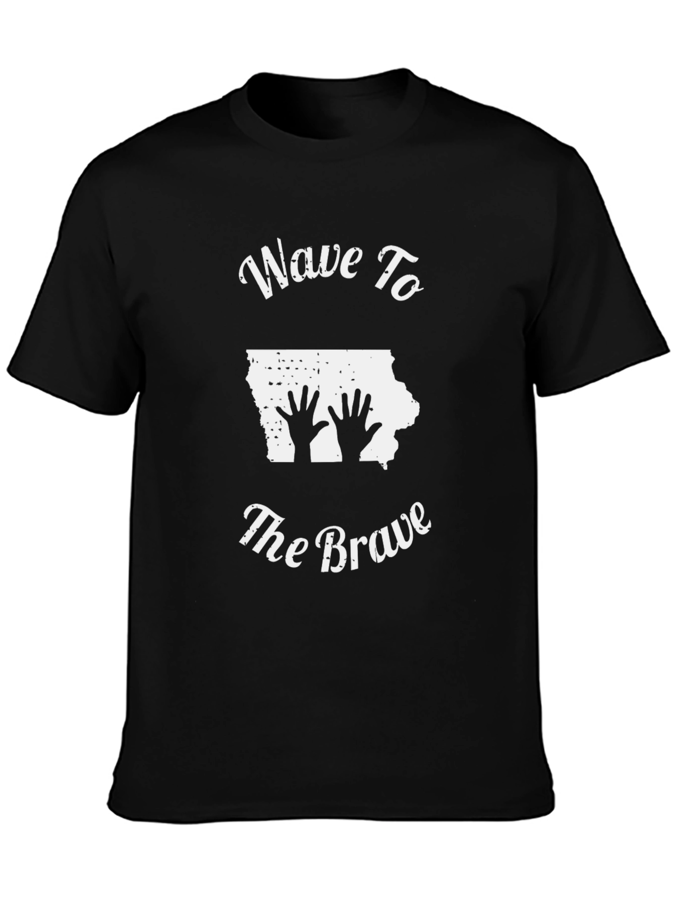 Wave to The Brave Iowa T-Shirt