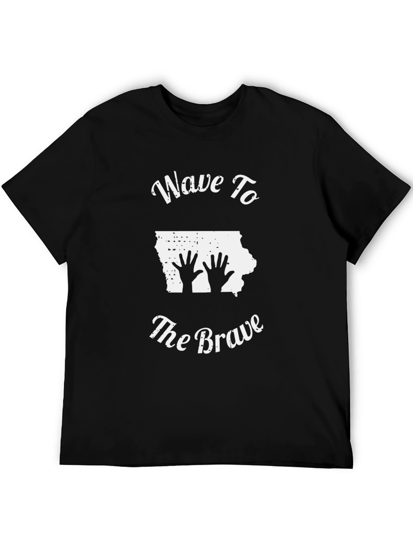 Wave to The Brave Iowa T-Shirt