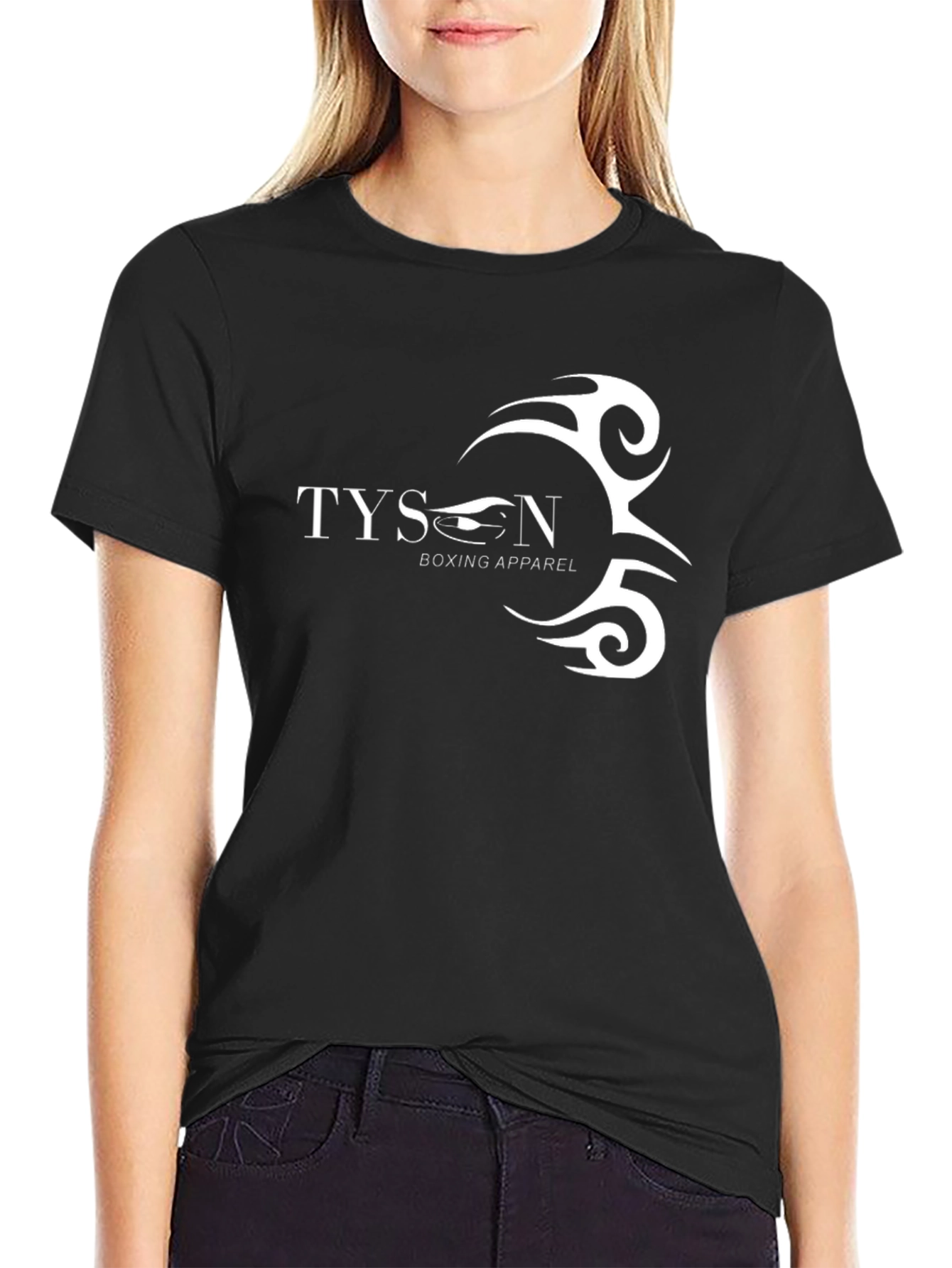 Tyson Boxing Apparel Black T-Shirt