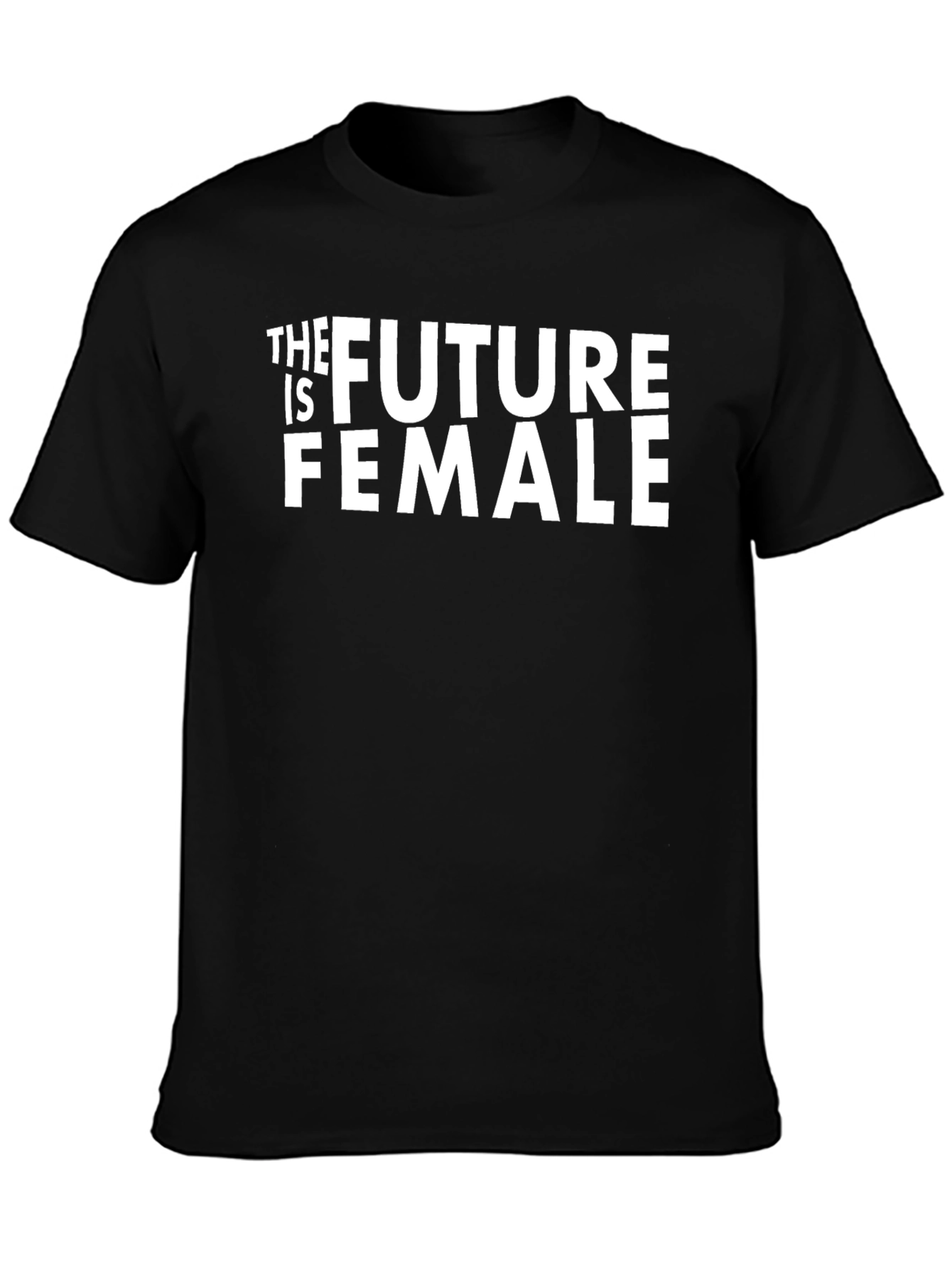 The Future Is Female Black Graphic Tee