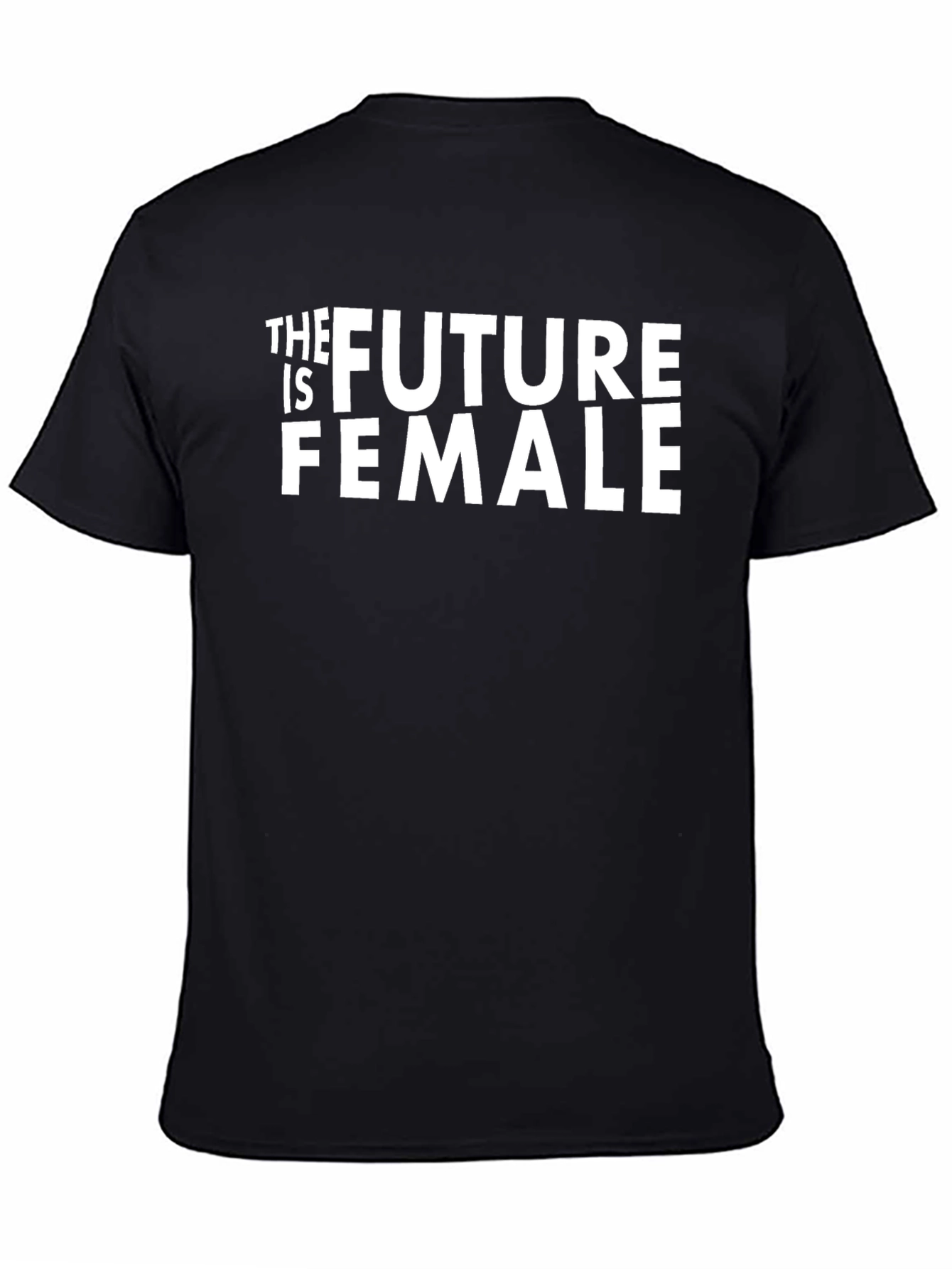 The Future Is Female Black Graphic Tee