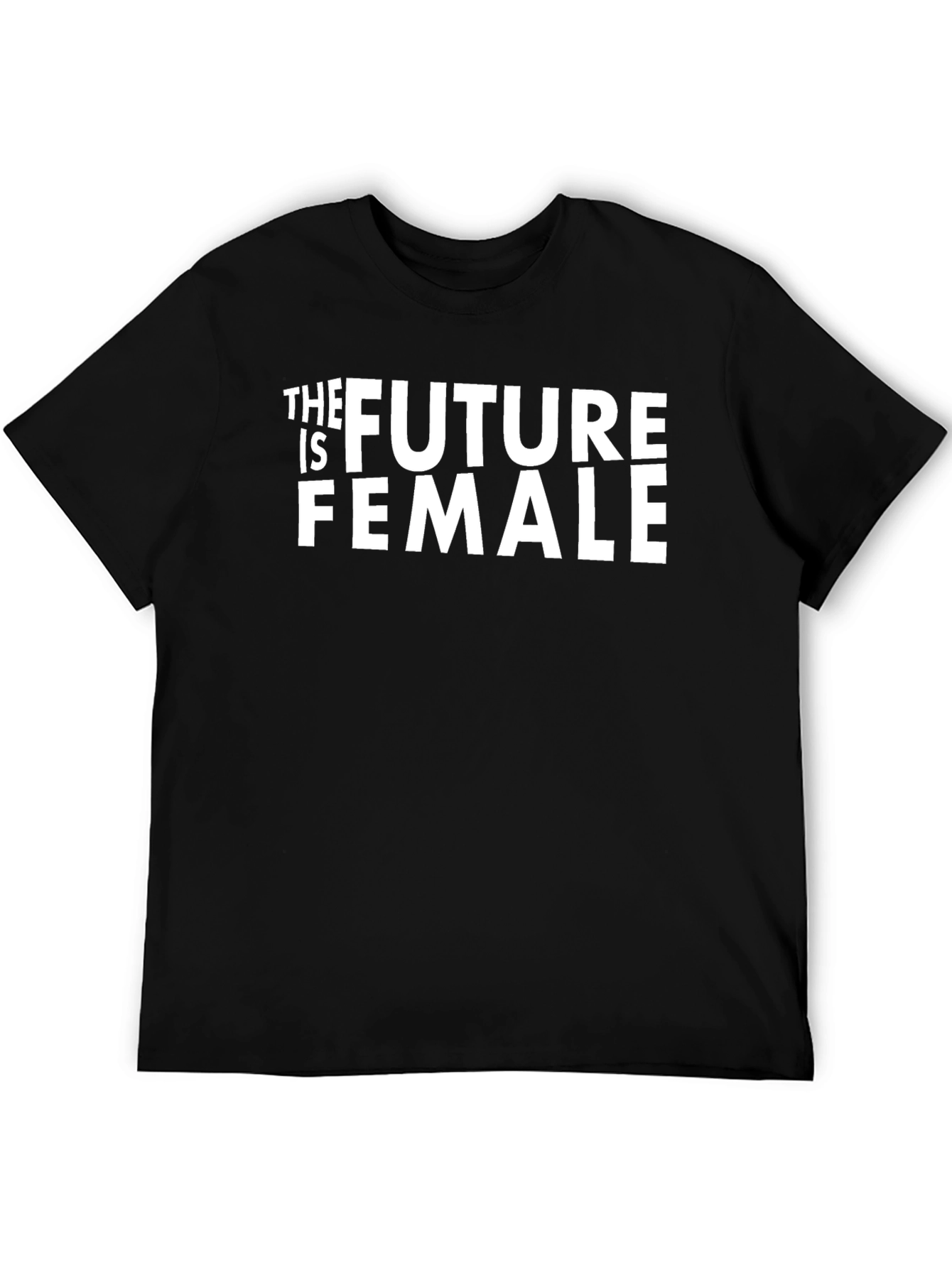 The Future Is Female Black Graphic Tee