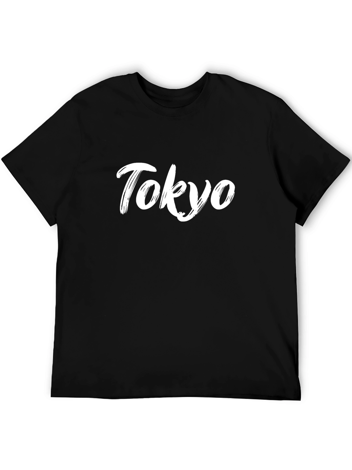 Tokyo Script Tee - Stylish Black T-Shirt