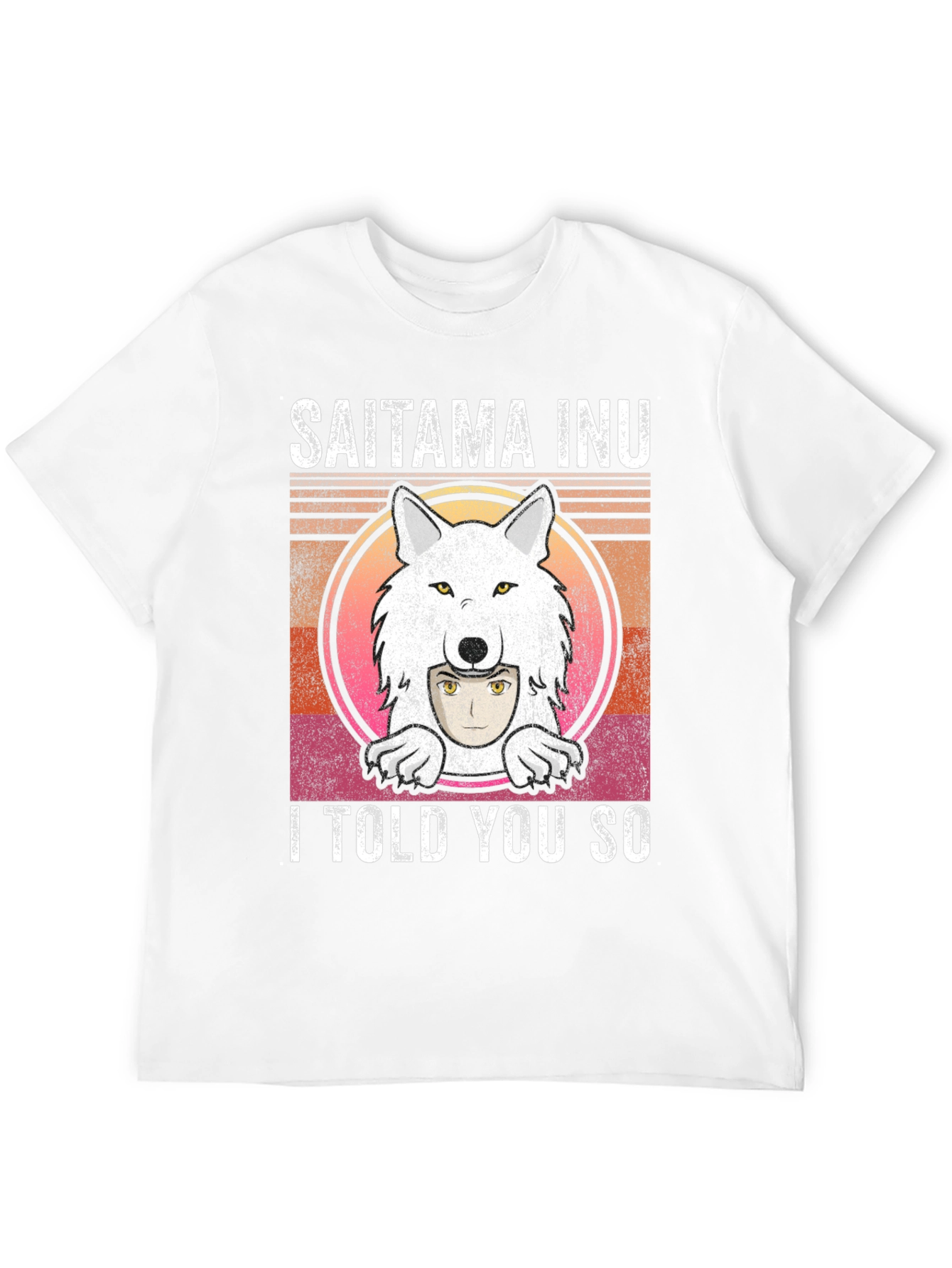 Saitama Inu Funny Graphic T-Shirt
