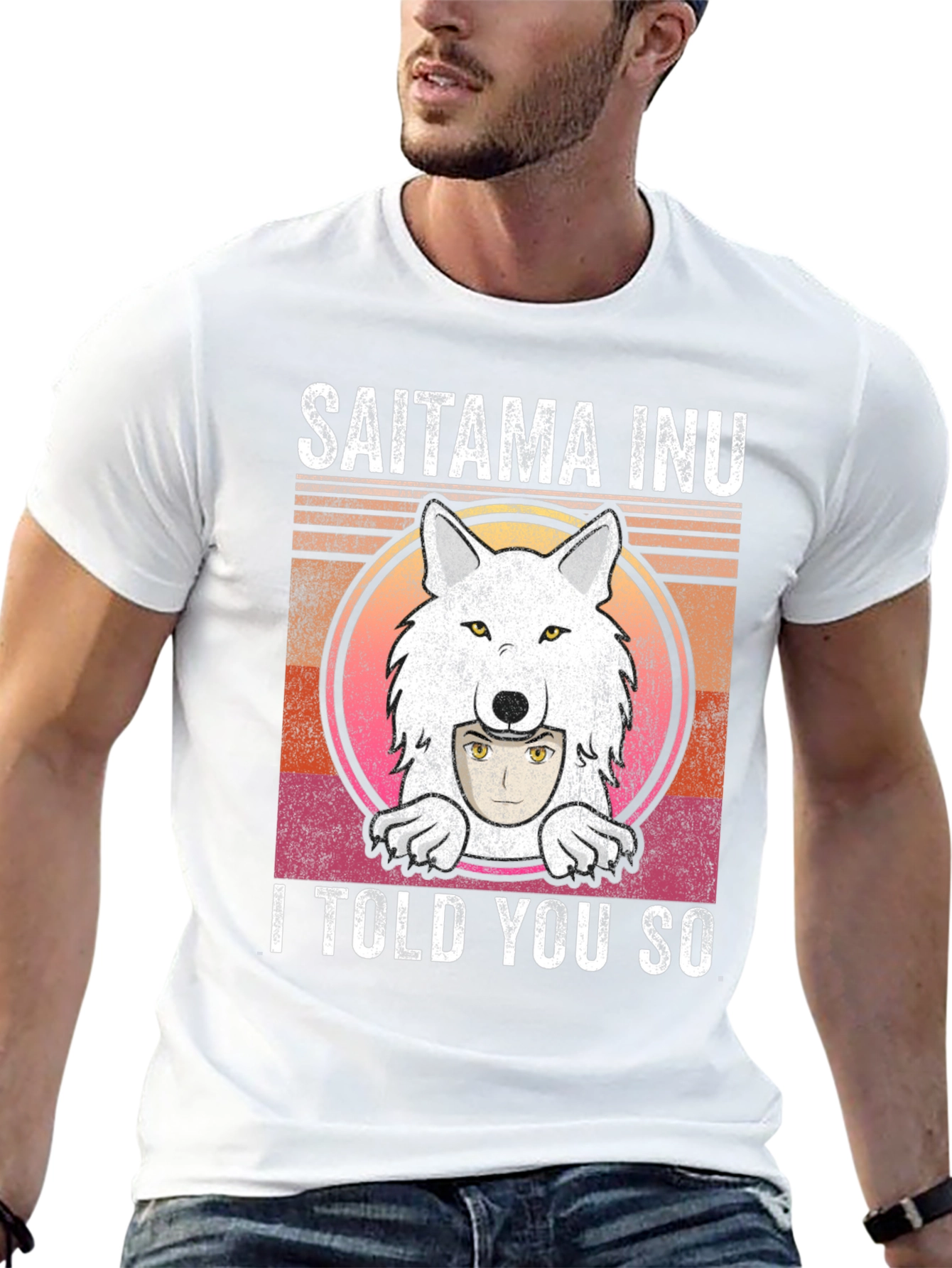 Saitama Inu Funny Graphic T-Shirt