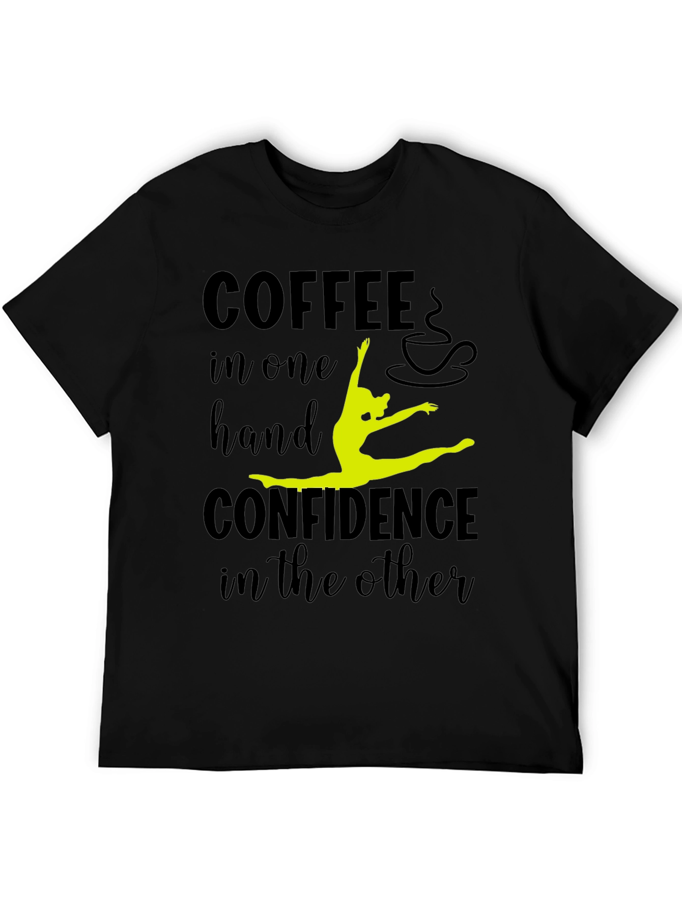 Coffee & Confidence Graphic Tee