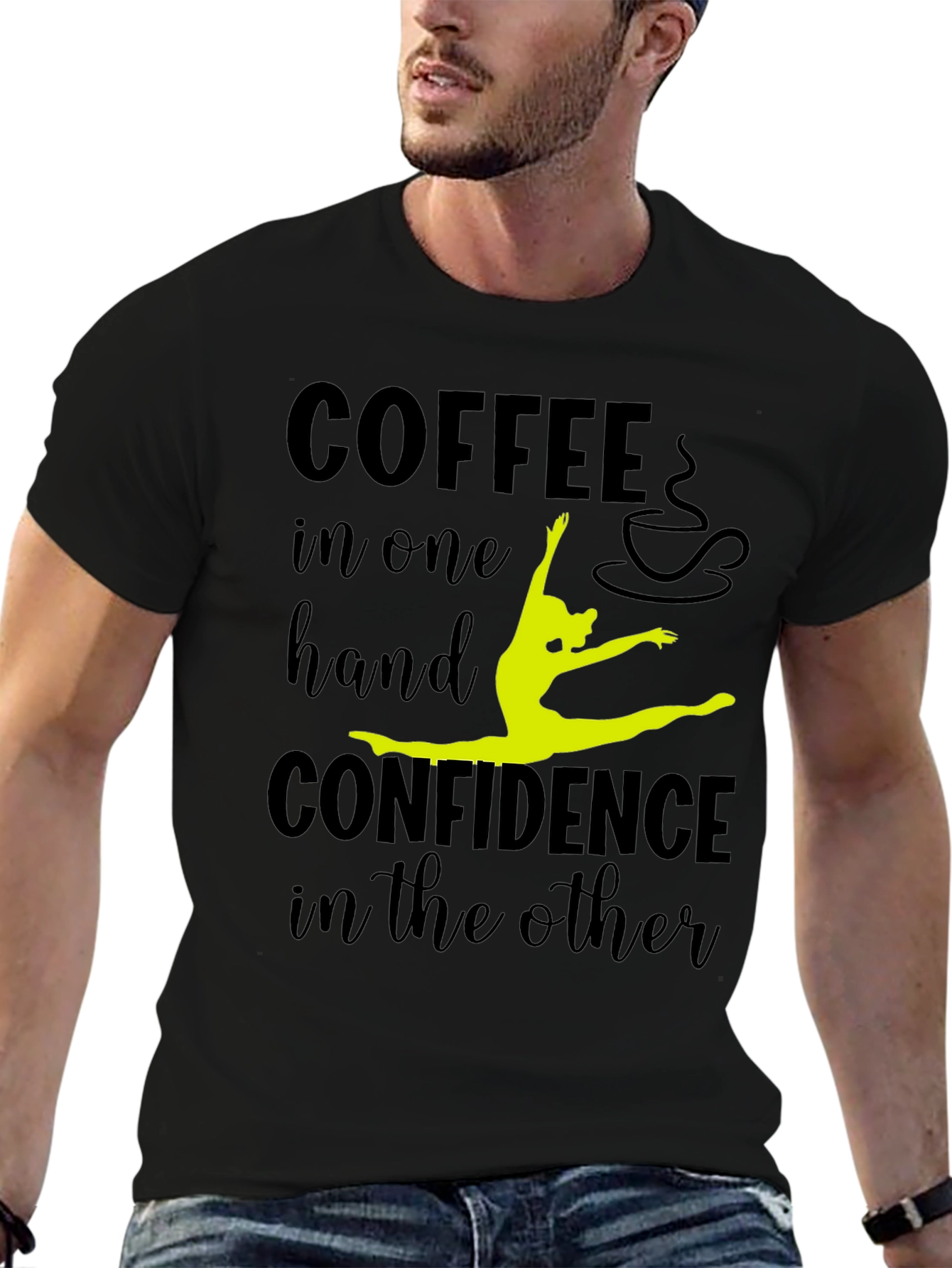 Coffee & Confidence Graphic Tee