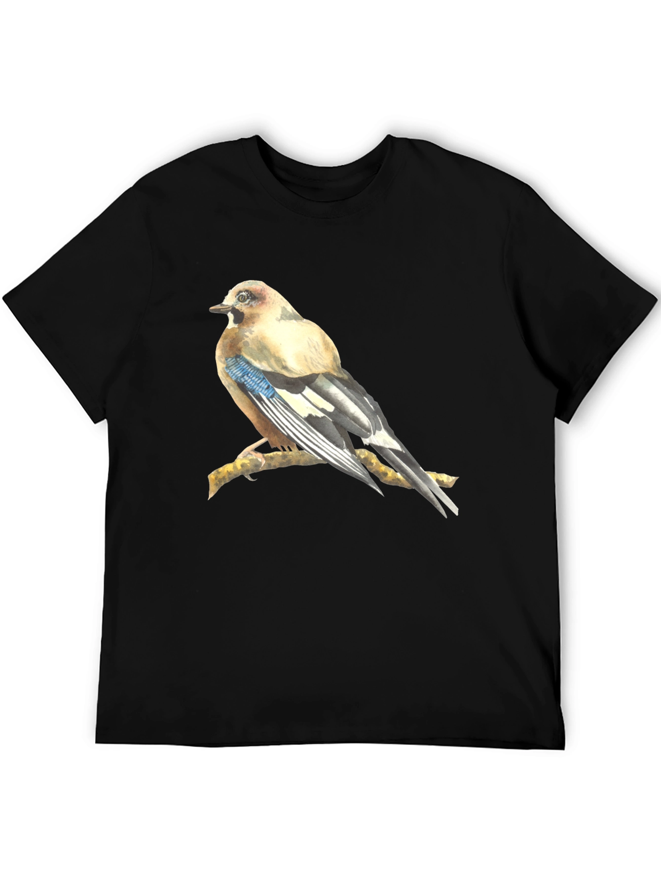 Bird on Branch Graphic T-Shirt