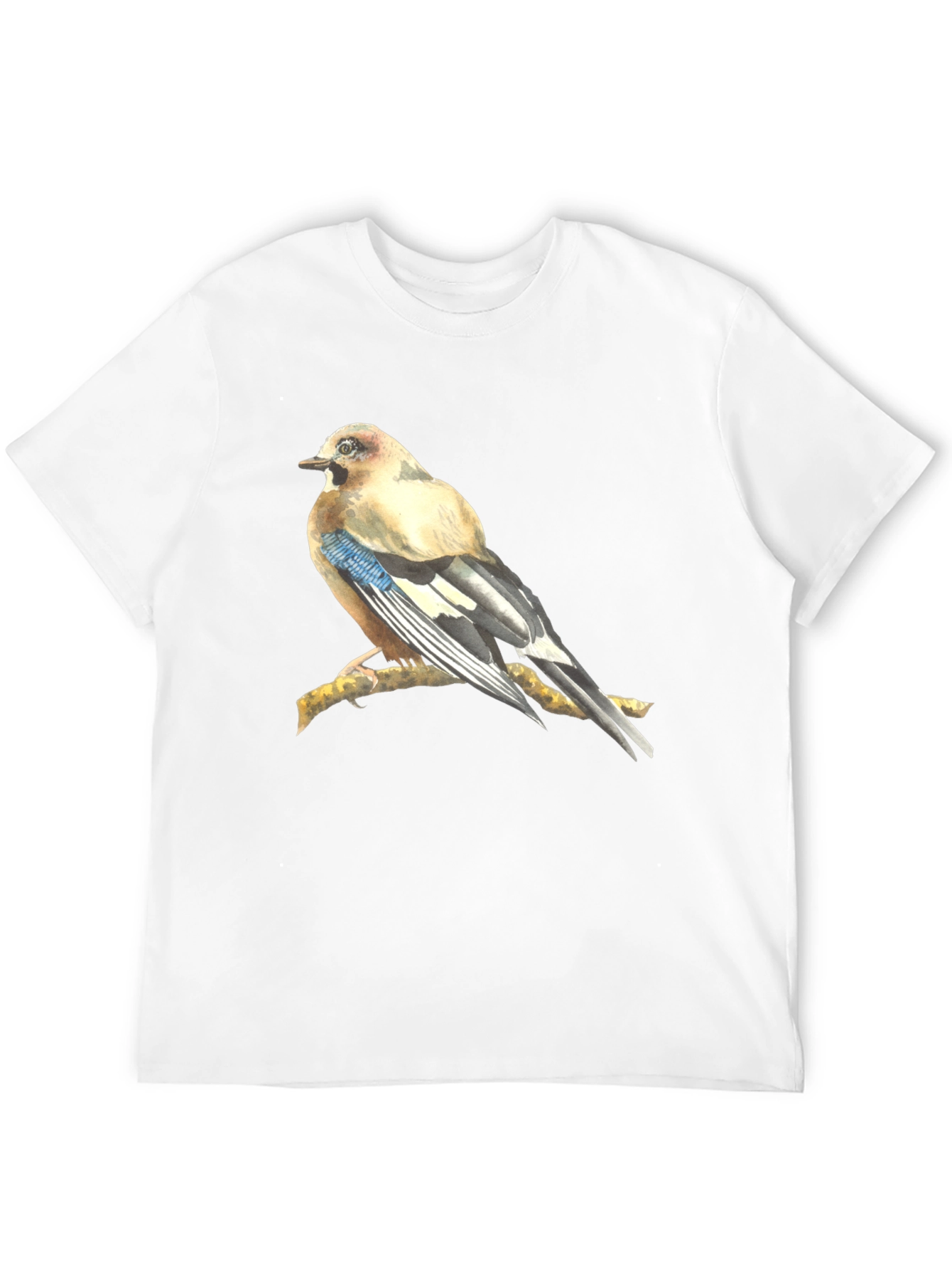 Bird on Branch Graphic T-Shirt