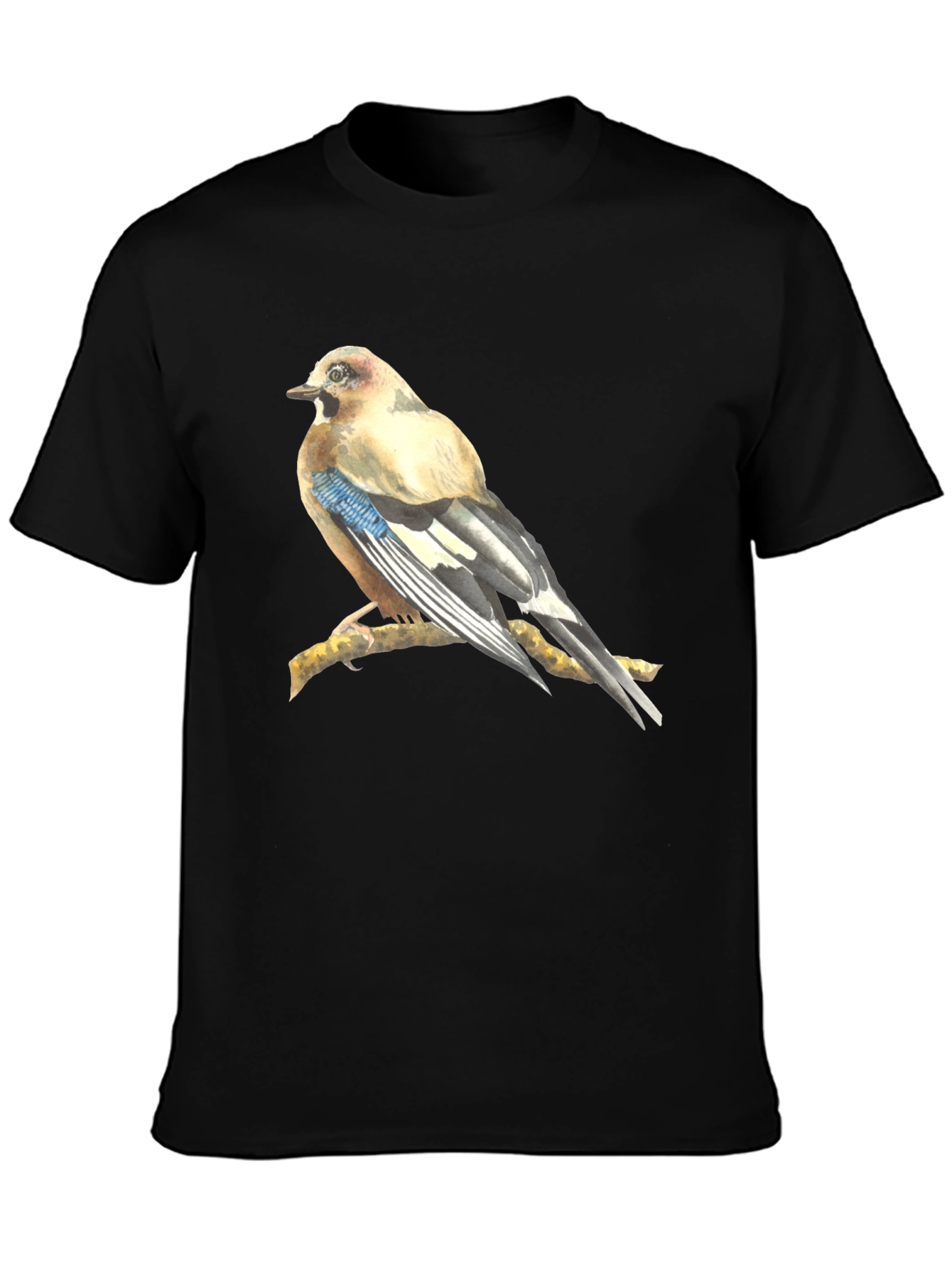 Bird on Branch Graphic T-Shirt