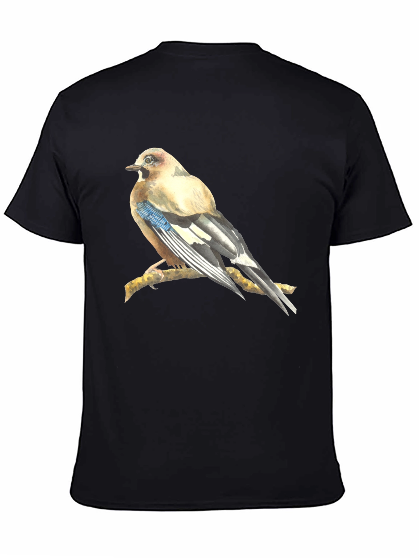 Bird on Branch Graphic T-Shirt