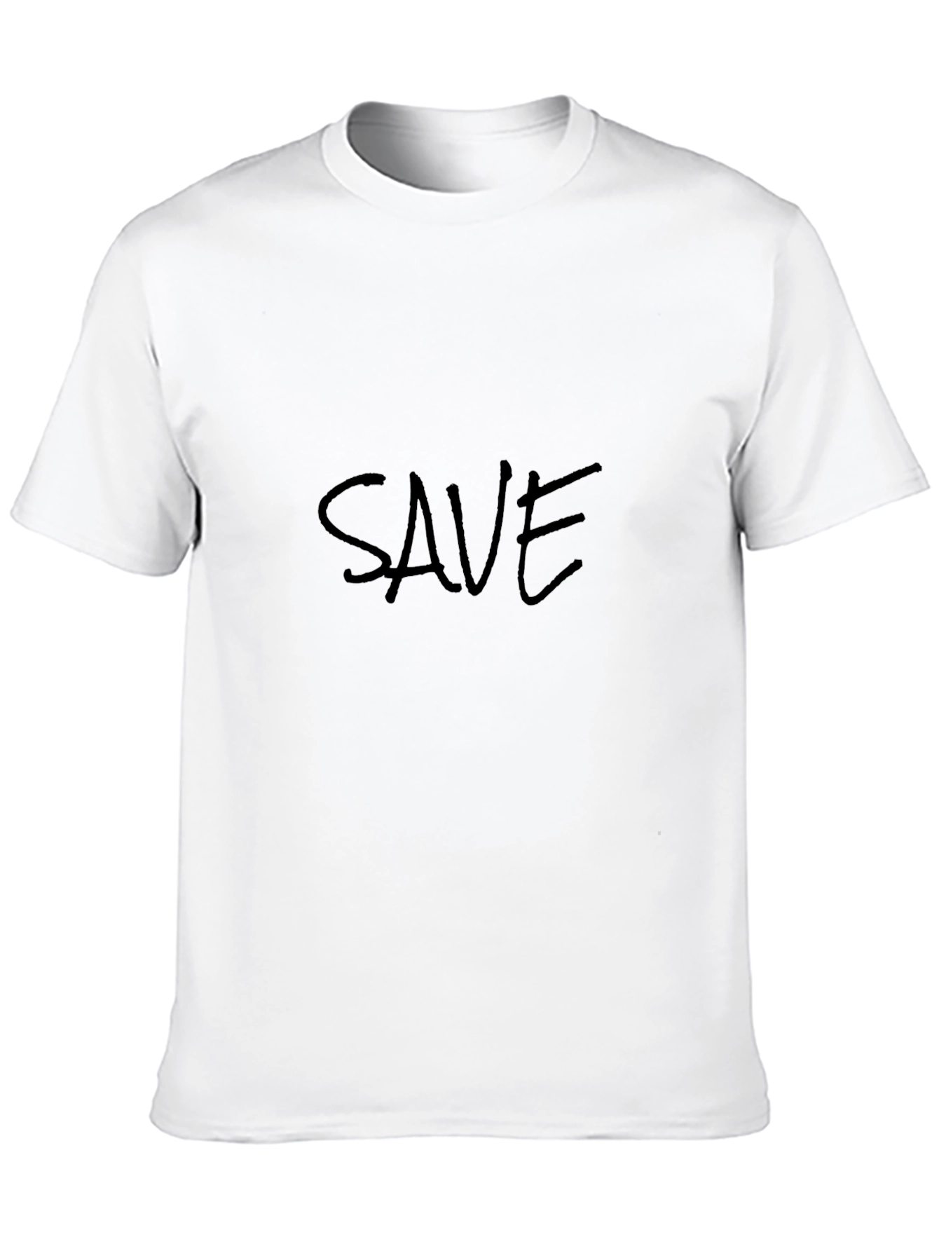 SAVE Black Graphic Tee