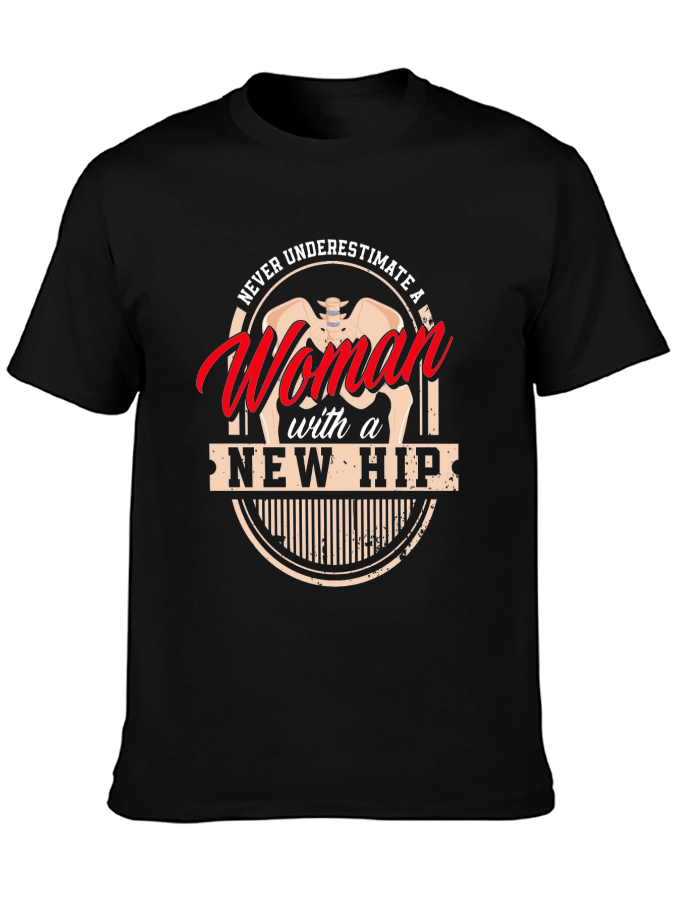 New Hip Woman T-Shirt - Gift for Recovery