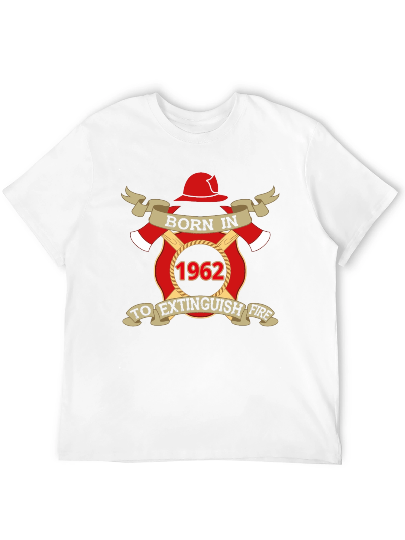 Born in 1962 Firefighter T-Shirt