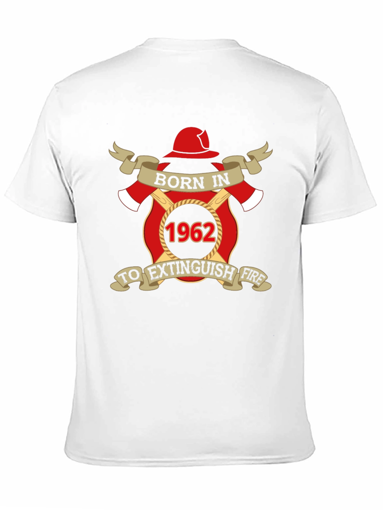 Born in 1962 Firefighter T-Shirt