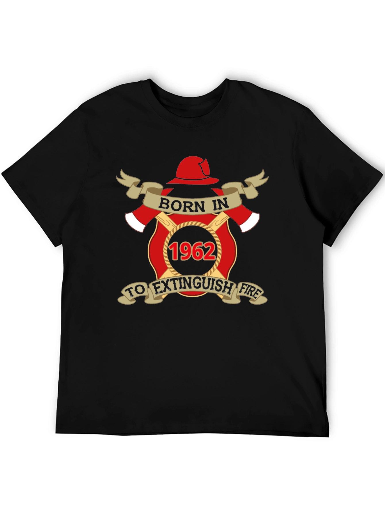 Born in 1962 Firefighter T-Shirt