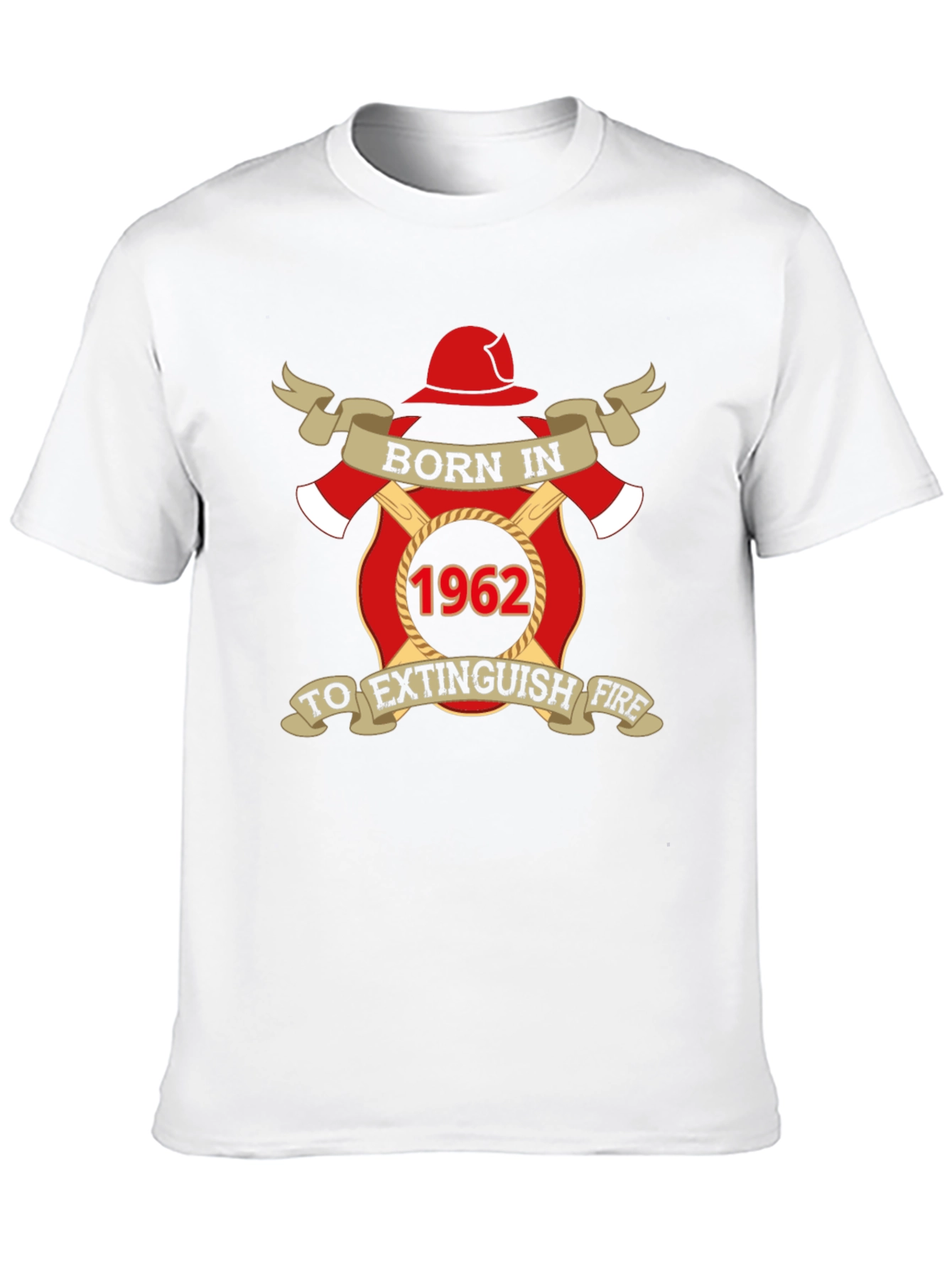 Born in 1962 Firefighter T-Shirt