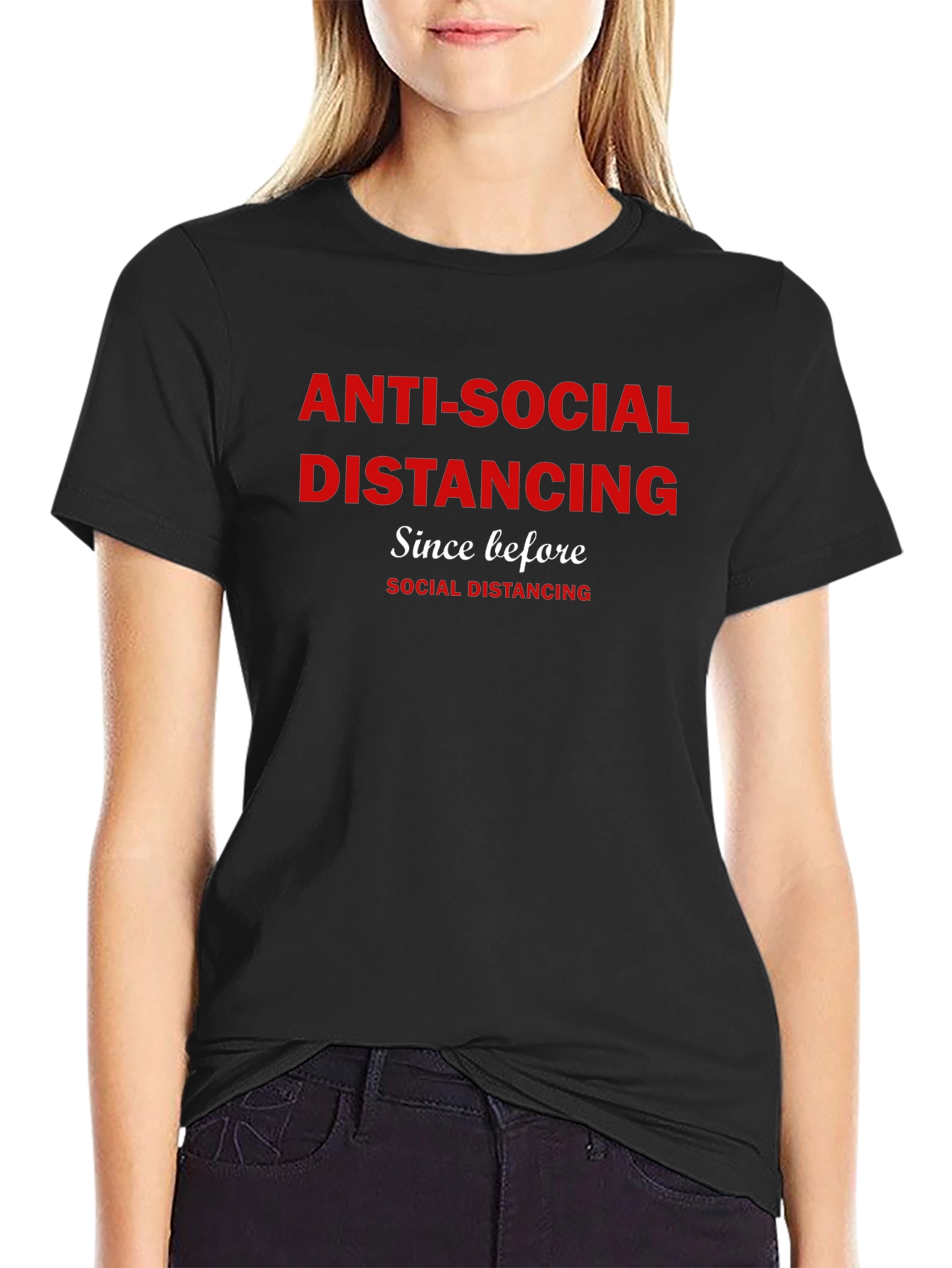 Anti-Social Distancing Graphic T-Shirt