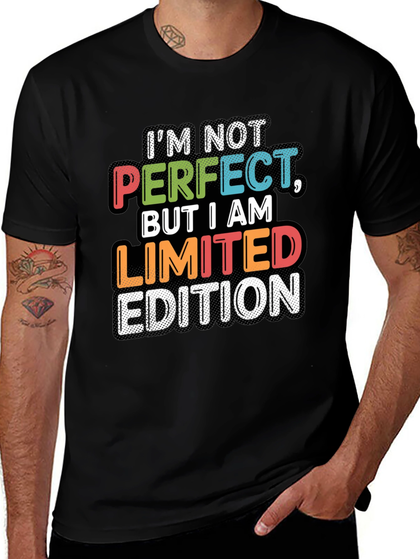 Im Not Perfect Limited Edition Graphic T-Shirt