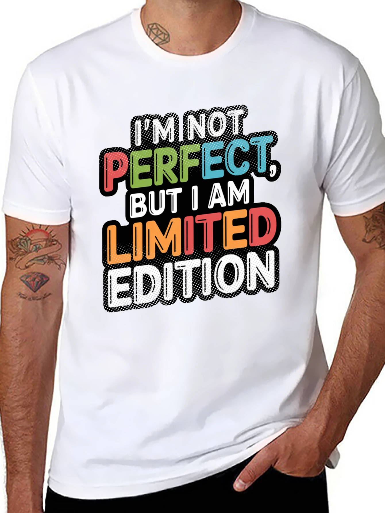 Im Not Perfect Limited Edition Graphic T-Shirt