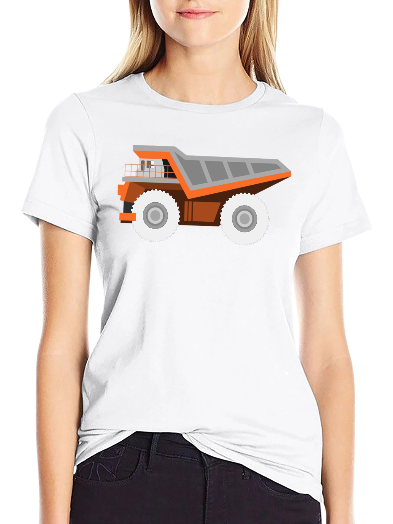 Cool Dump Truck Graphic T-Shirt