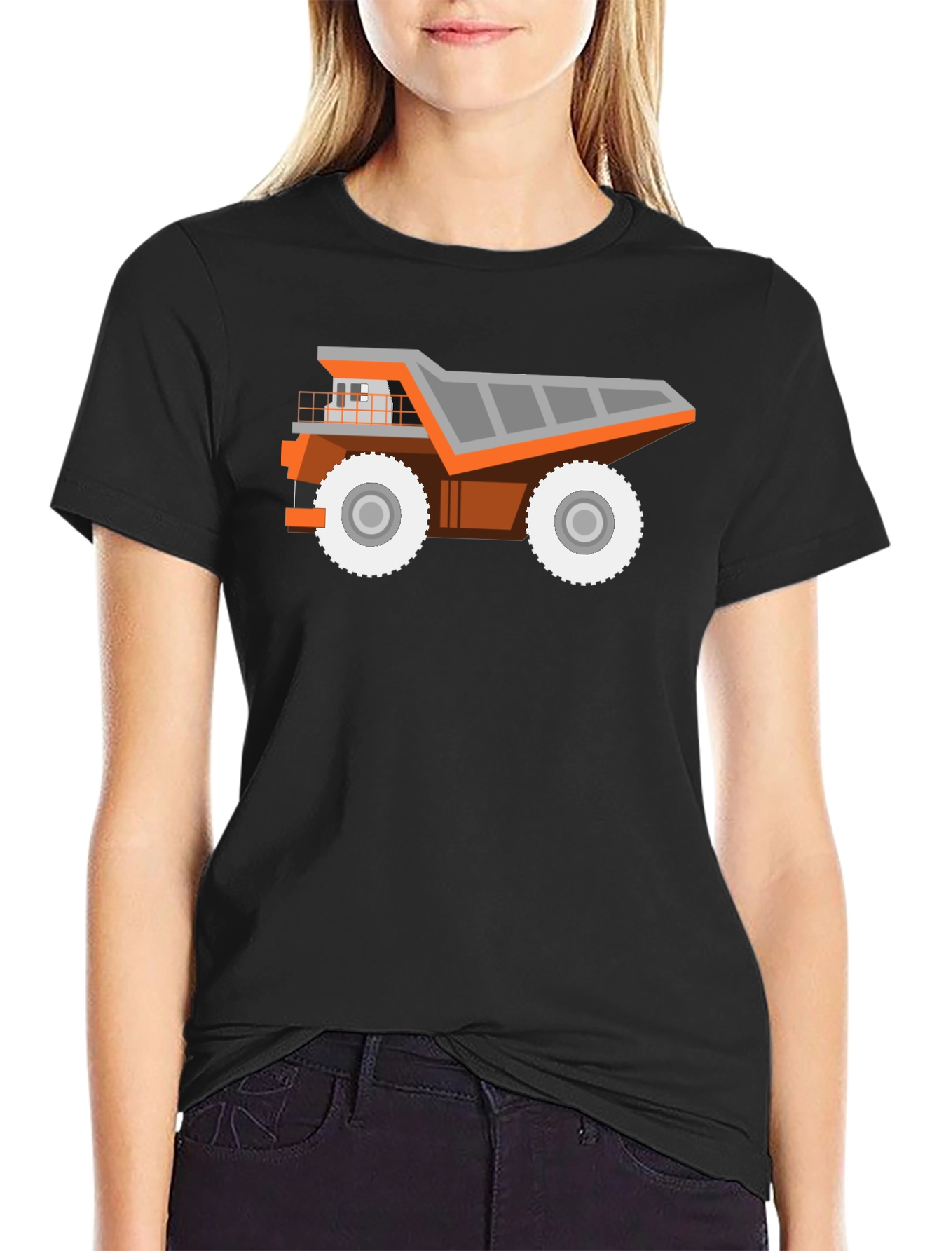 Cool Dump Truck Graphic T-Shirt