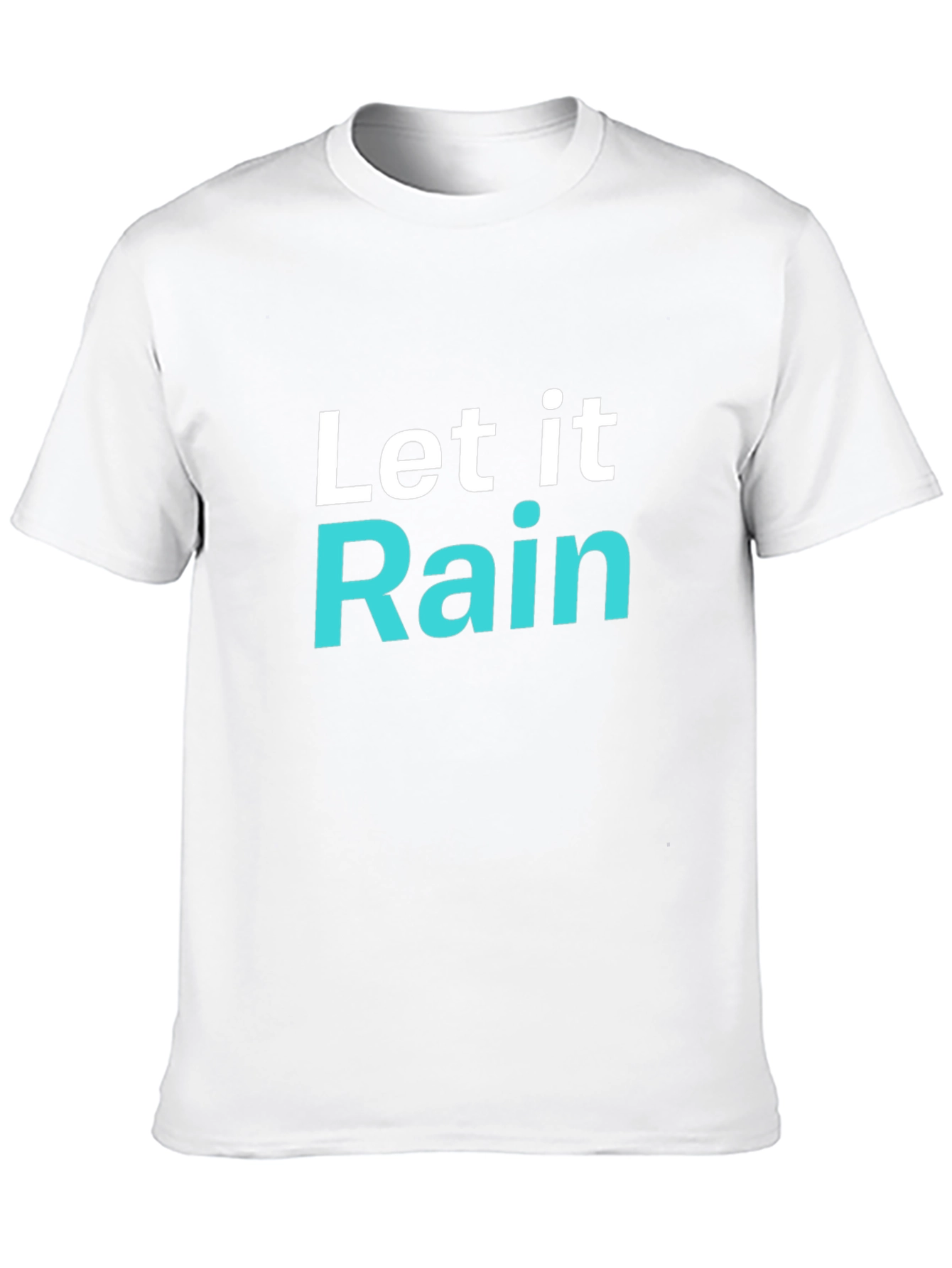 Let it Rain Graphic T-Shirt - Trendy Tee