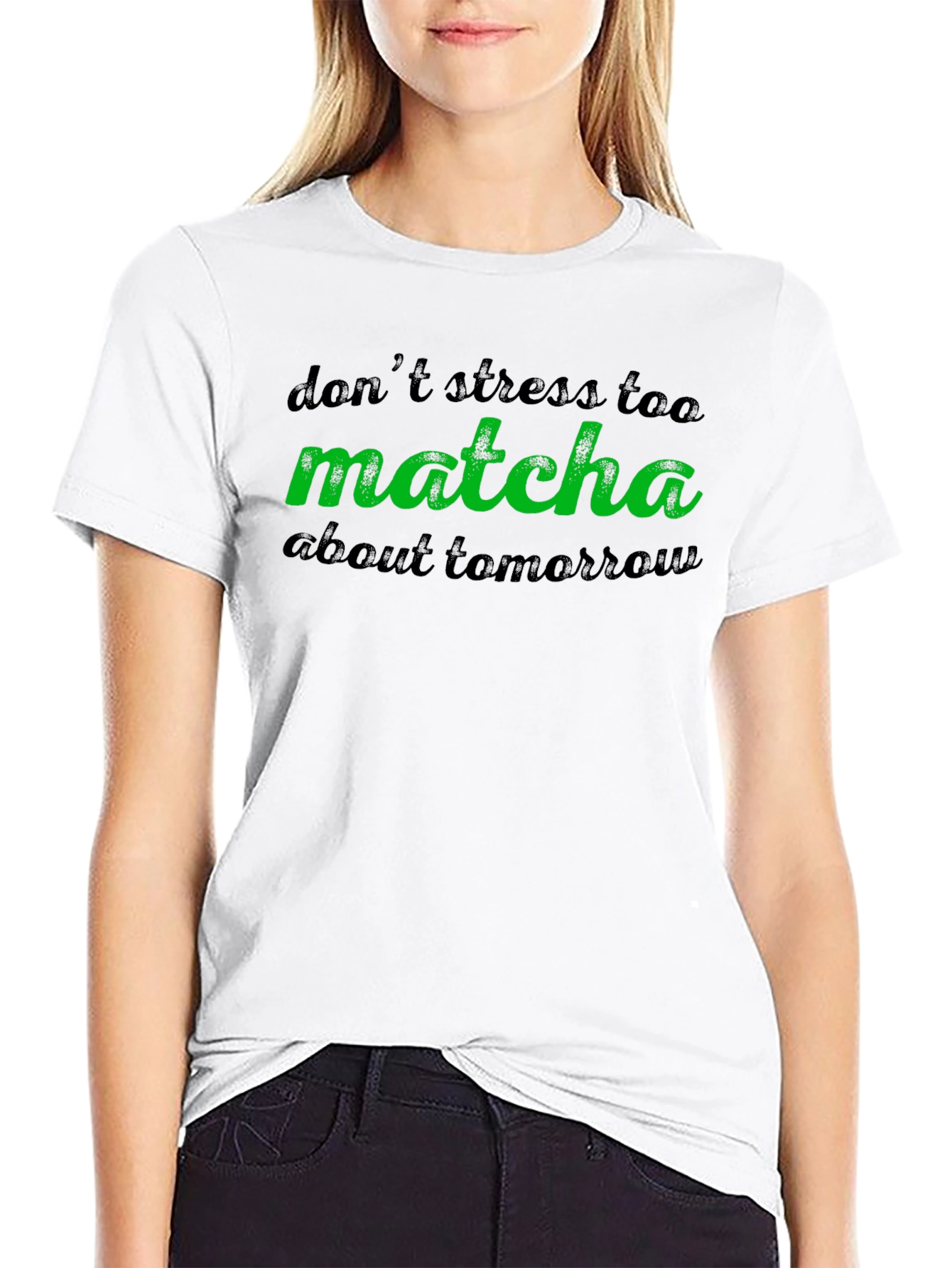 Dont Stress Matcha Tee