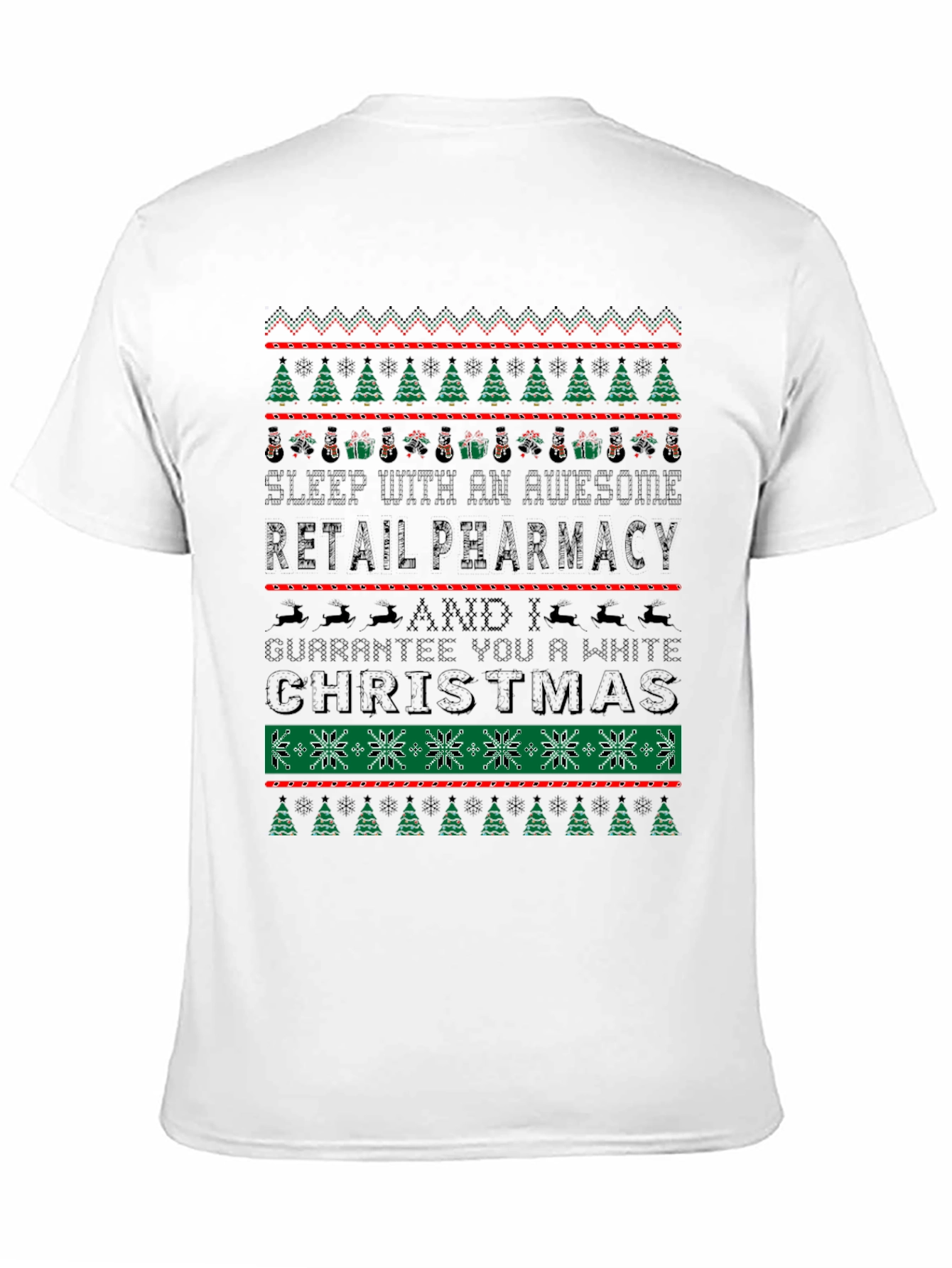 Awesome Retail Pharmacy Christmas T-Shirt